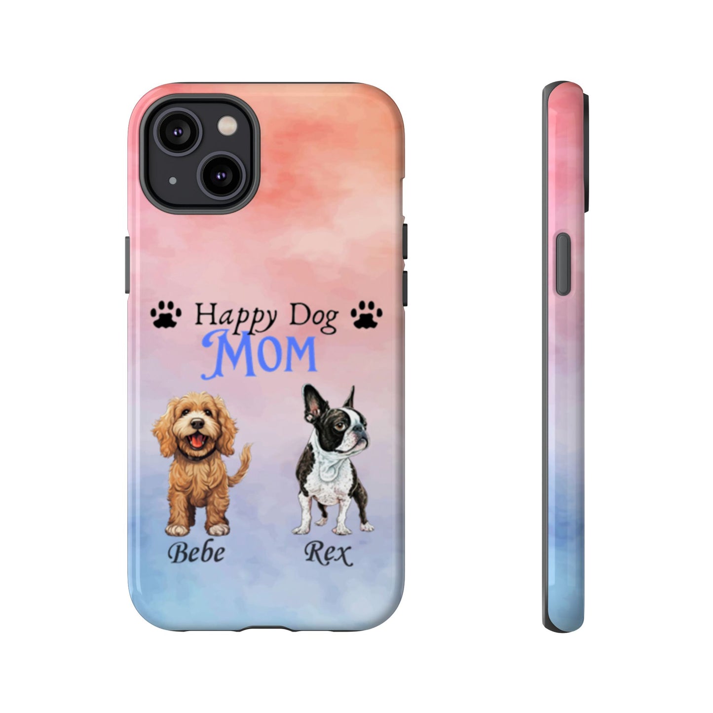 Dog Mom - Personalized - Whimsical Phone Cases - Mother's Day