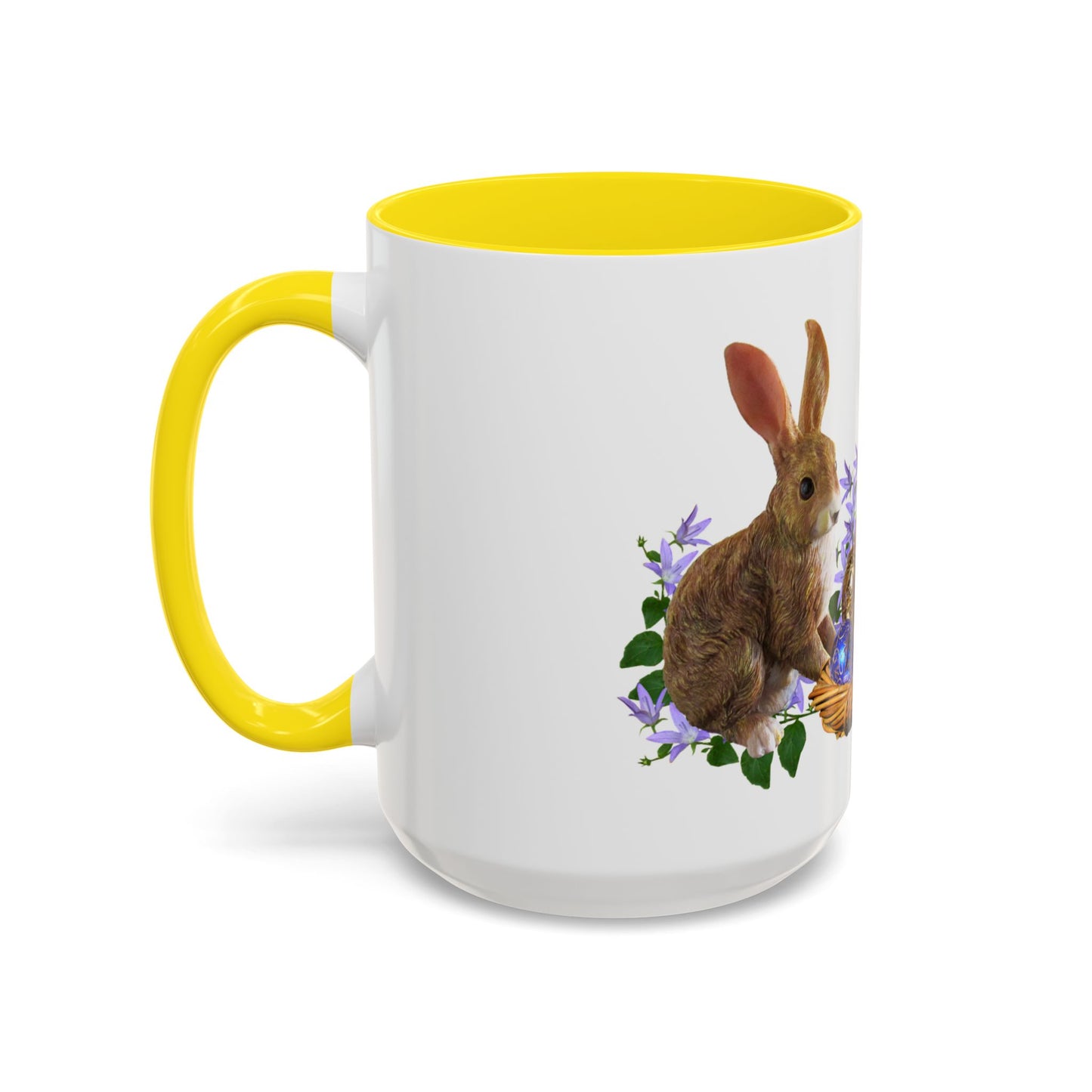 Bunnies - Accent Coffee Mug (11, 15oz) - Easter