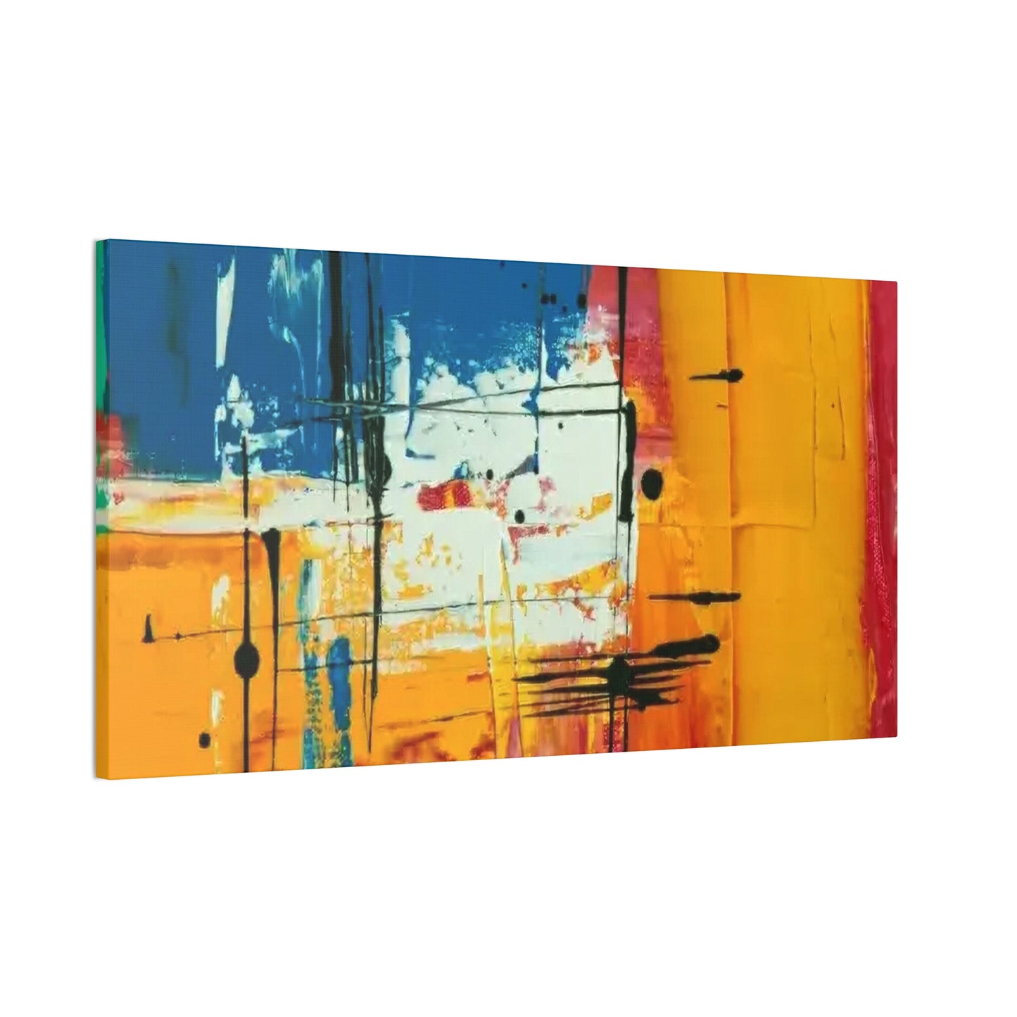 Beautiful Abstract Colors - Canvas Stretched, 0.75"