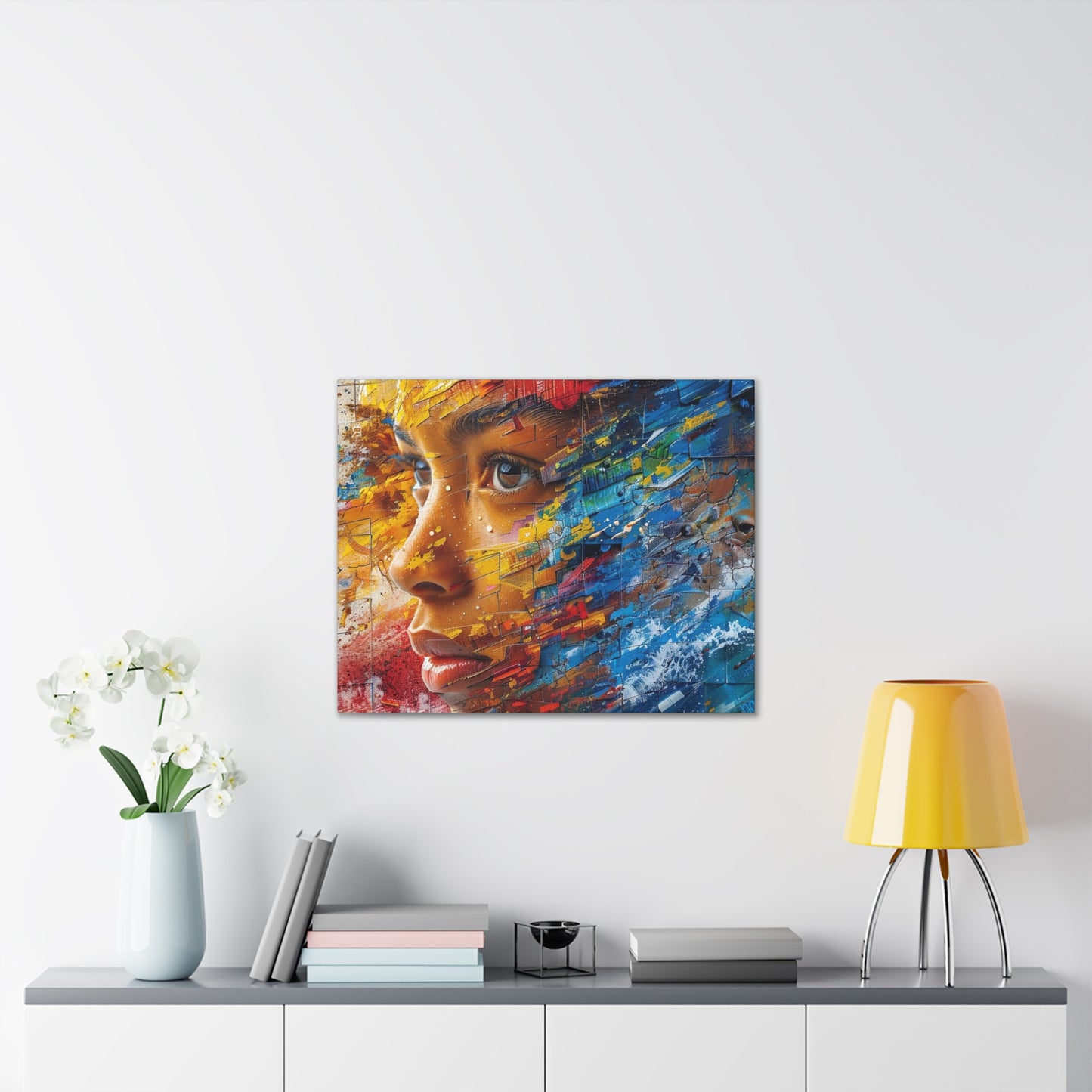 She - Canvas Stretched, 0.75"