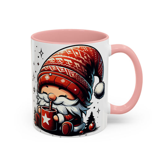 Elf - Accent Coffee Mug (11, 15oz) - Christmas