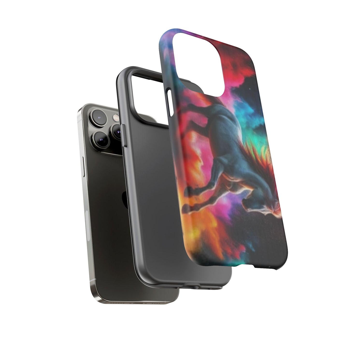 Colorful Horse - Tough Whimsical Phone Cases