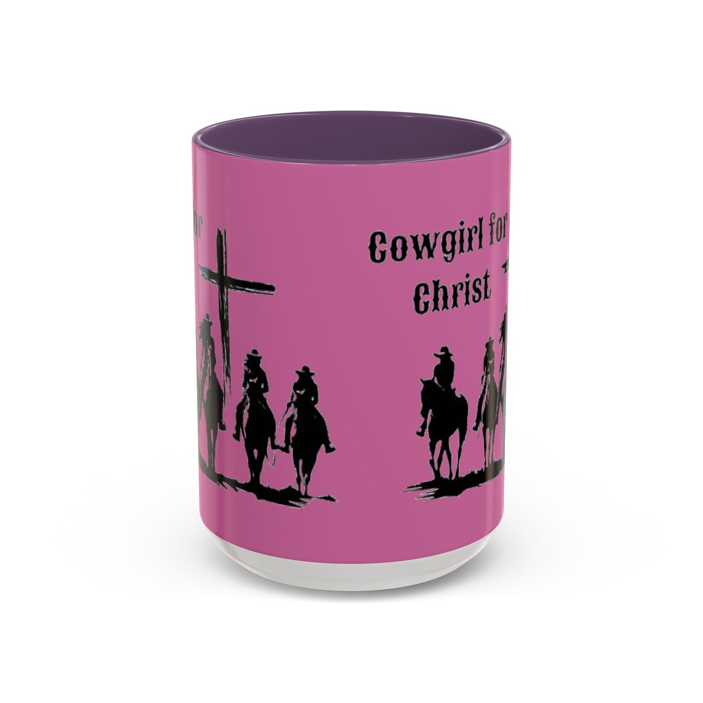 Cowgirl for Christ - Accent Coffee Mug (11, 15oz) - Easter - Mother's Day