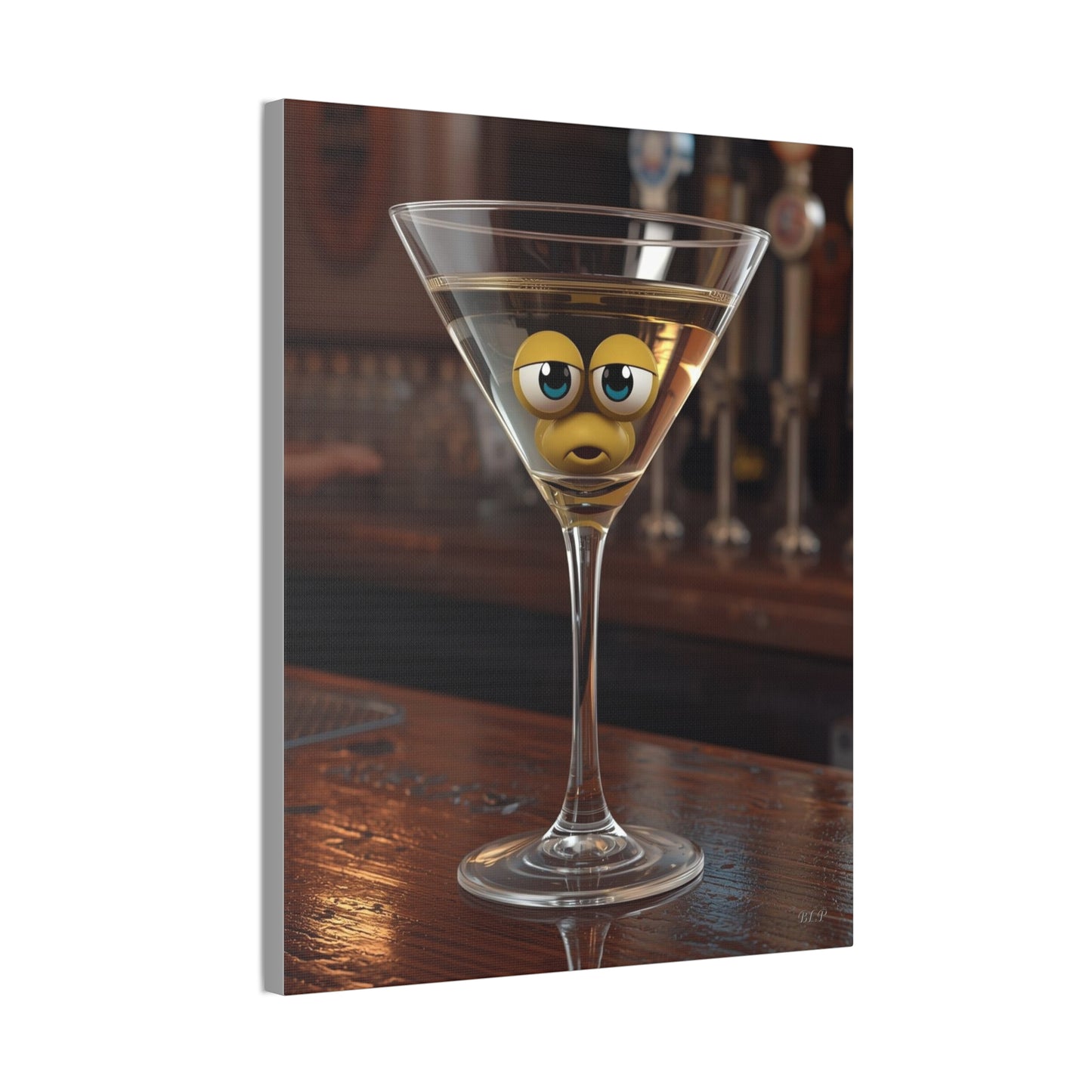 Single Drink - Canvas Stretched, 0.75" - 2026 Wall Art - Creative