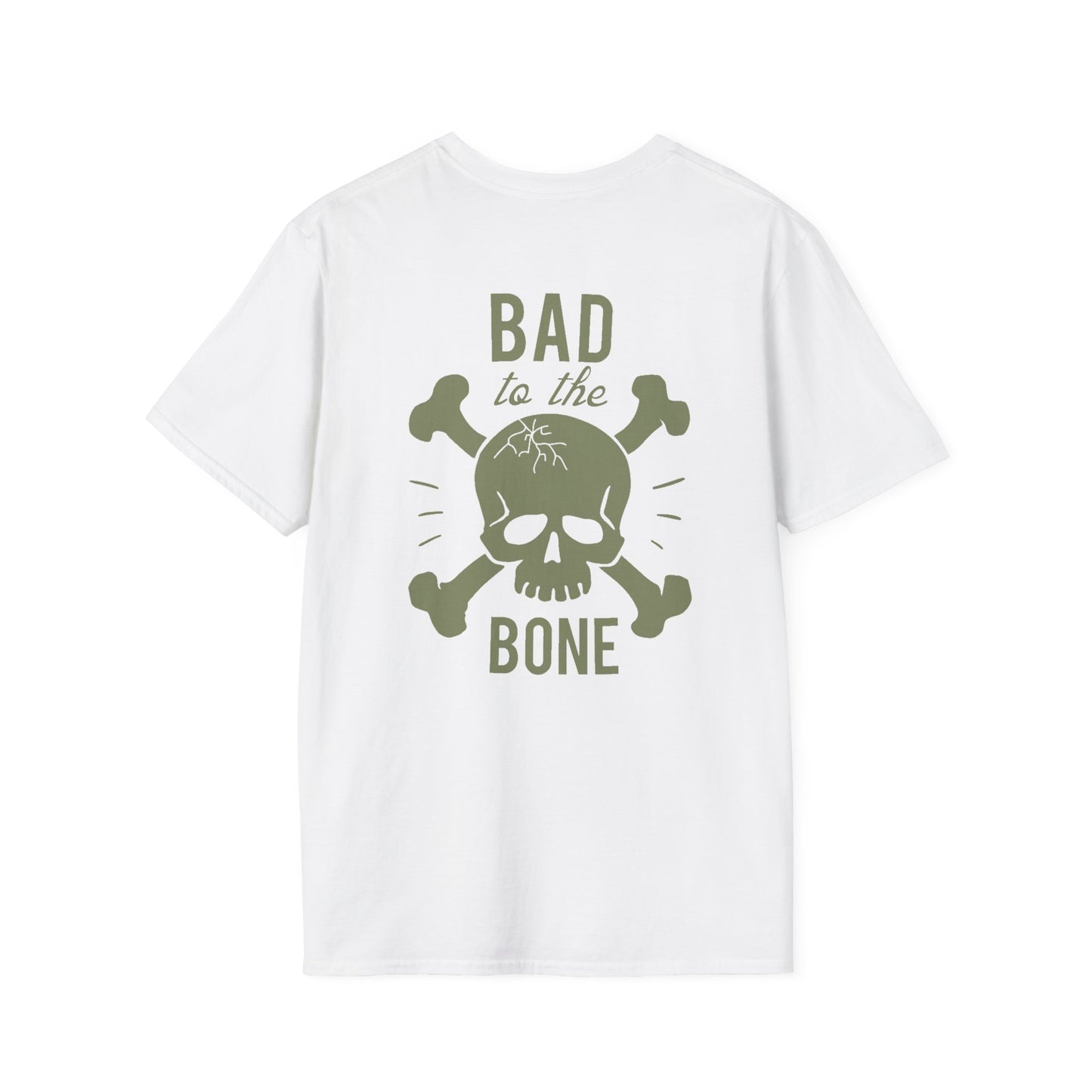 Bad to the Bone - Unisex Softstyle T-Shirt