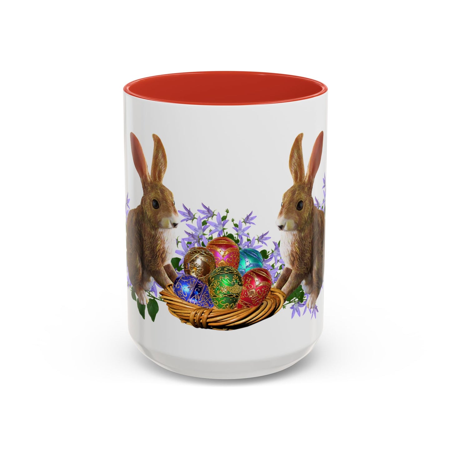 Bunnies - Accent Coffee Mug (11, 15oz) - Easter