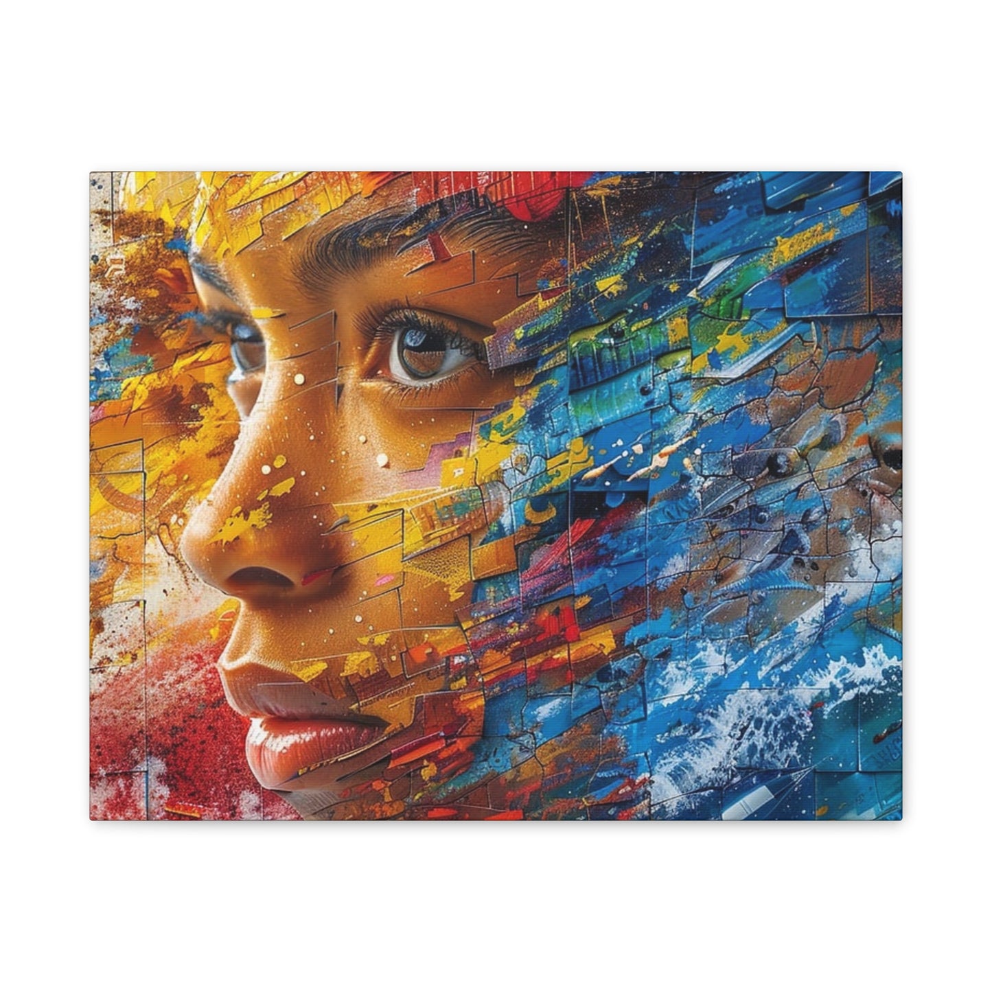 She - Canvas Stretched, 0.75"