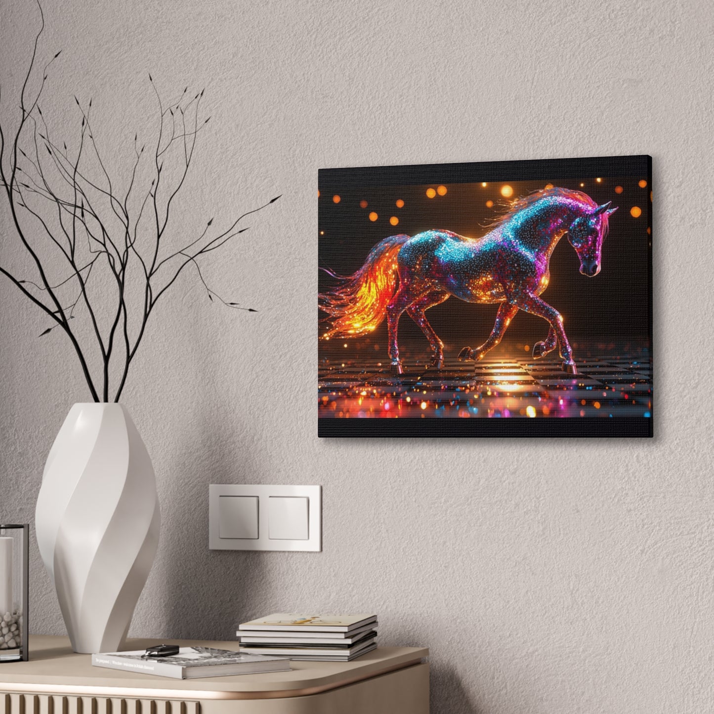 Bling Stallion - Canvas Stretched, 0.75"