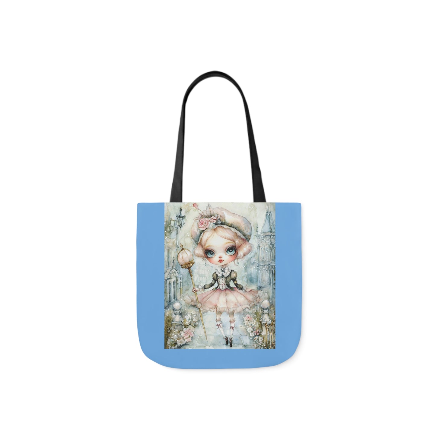 Tiny Dancer - Canvas Tote Bag, 5-Color Straps