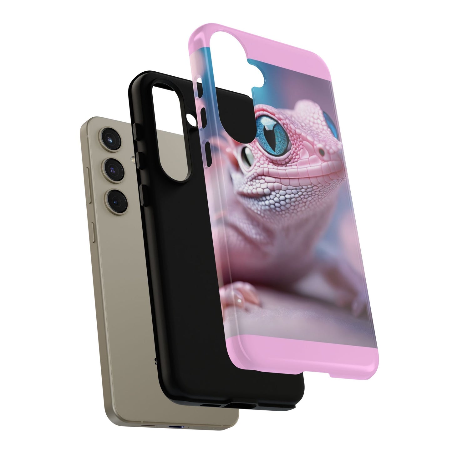 Pink Lizard - Whimsical Phone Cases