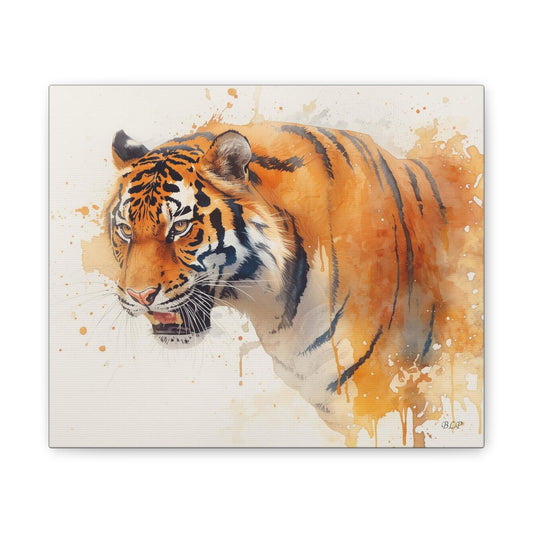Tiger - Canvas Stretched, 0.75" - 2026 Wall Art - Animals