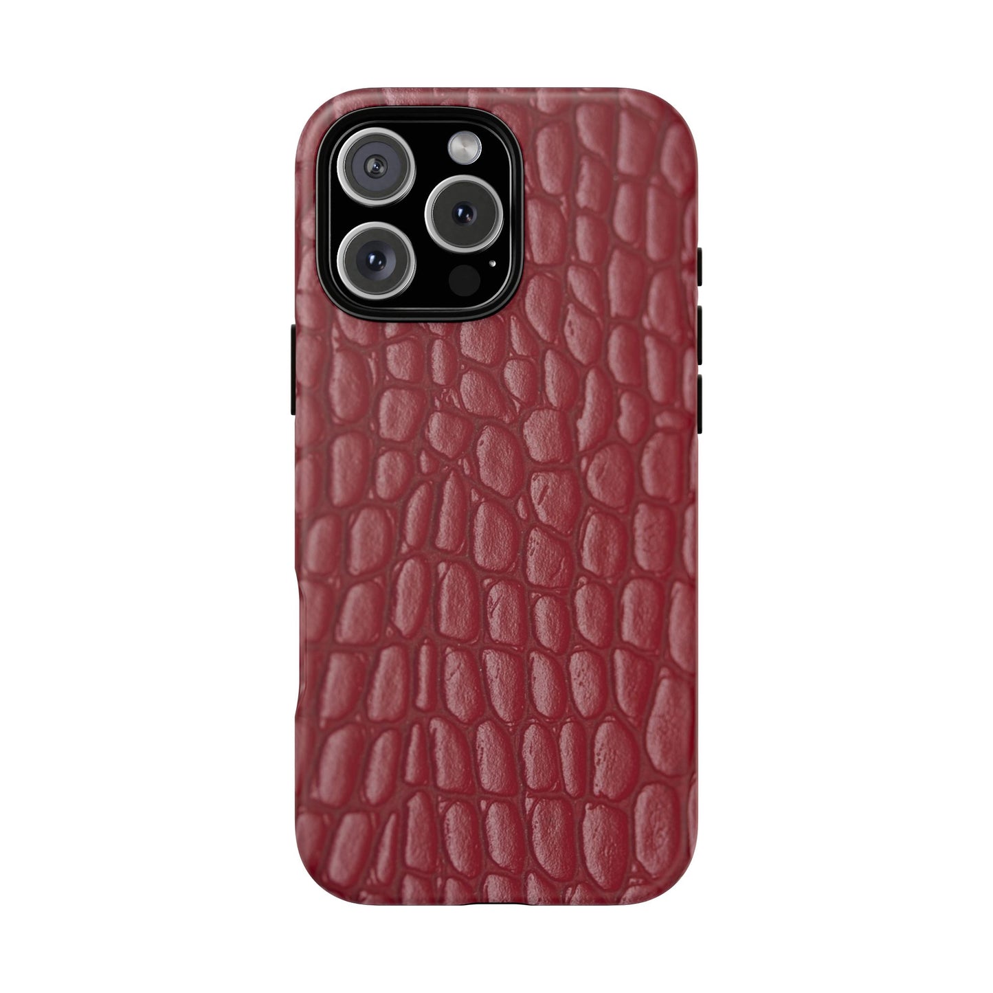 Red Leather - Tough Cases - Whimsical Phone Cases