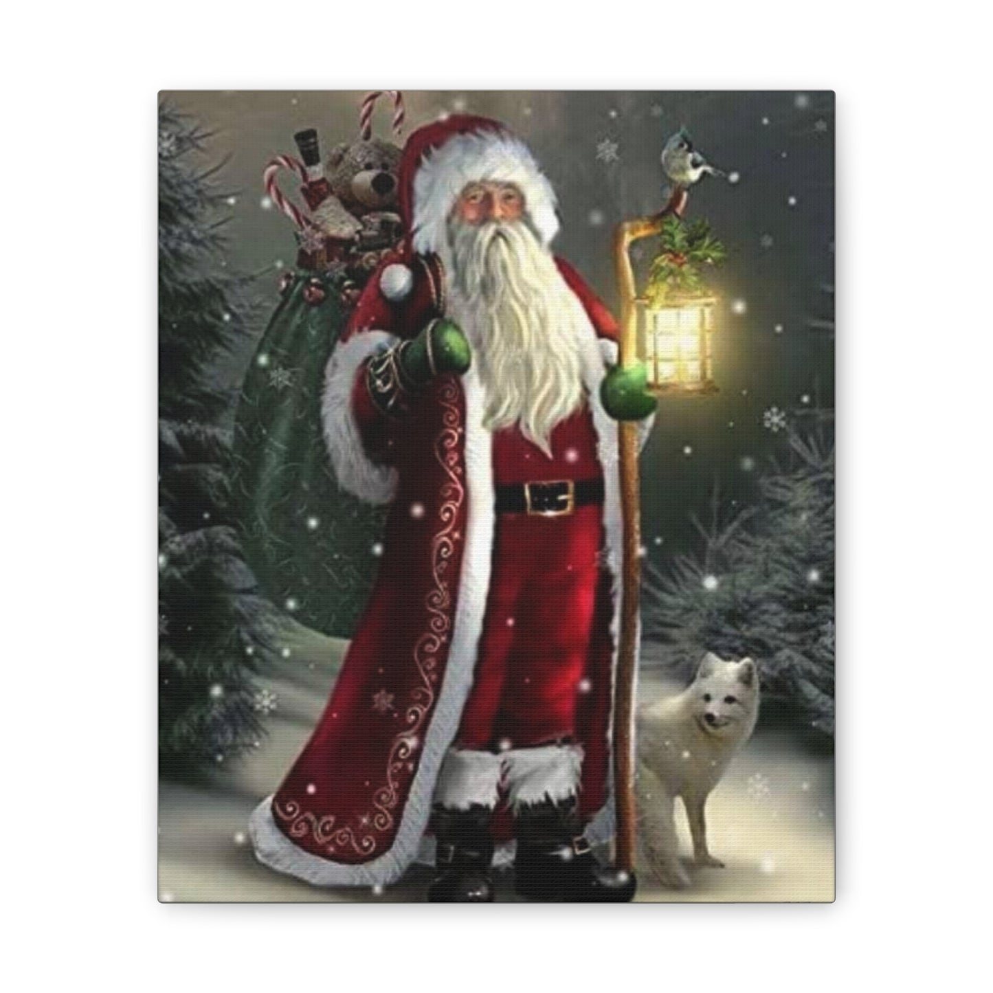 Kringle - Canvas Stretched, 0.75" - 2026 Wall Art - Holidays
