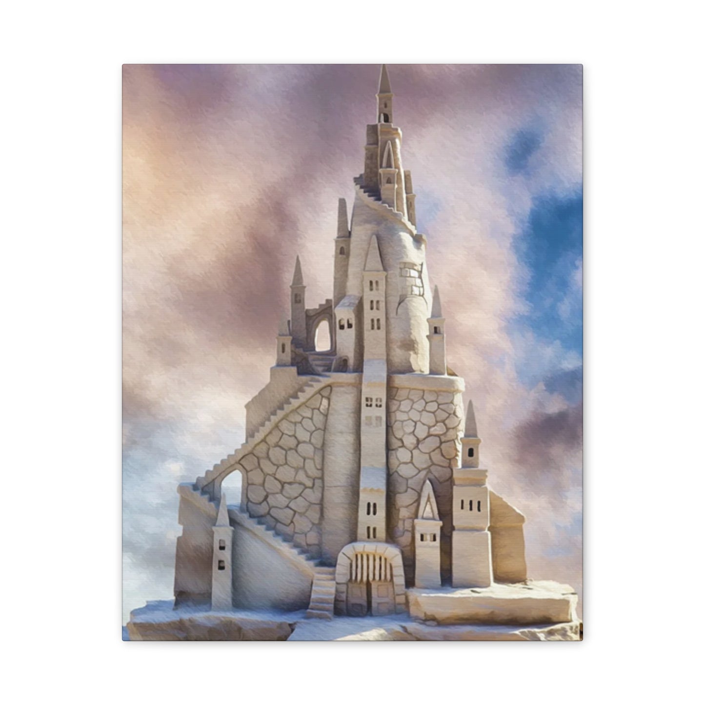 Sand Castle - Canvas Stretched, 0.75"