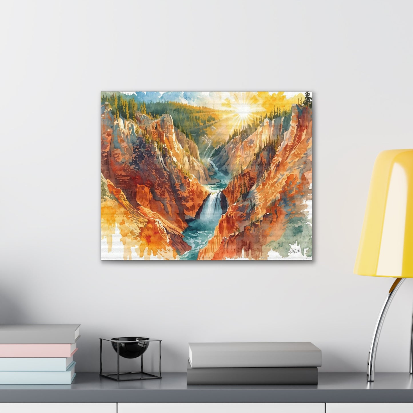 River Canyon - Canvas Stretched, 0.75" - Wall Art 2026 - Scenes