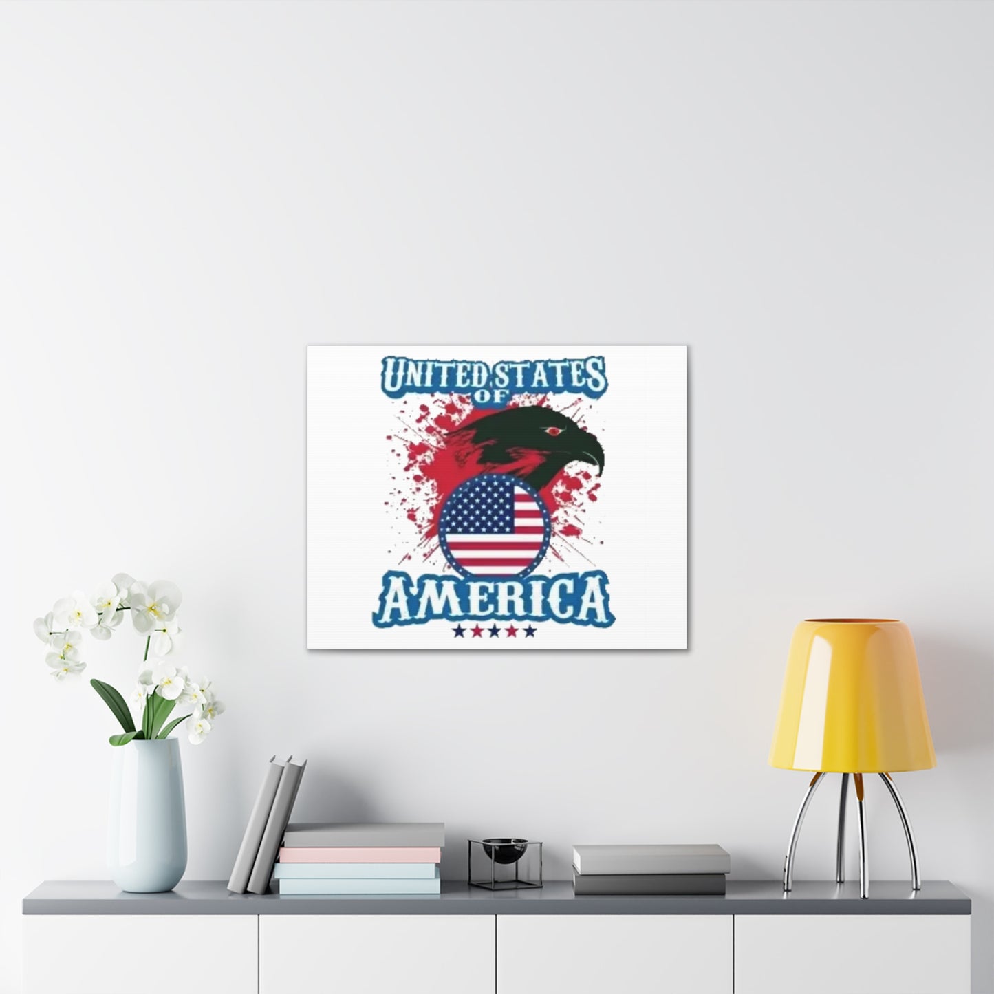 United States of America - Canvas Stretched, 0.75"