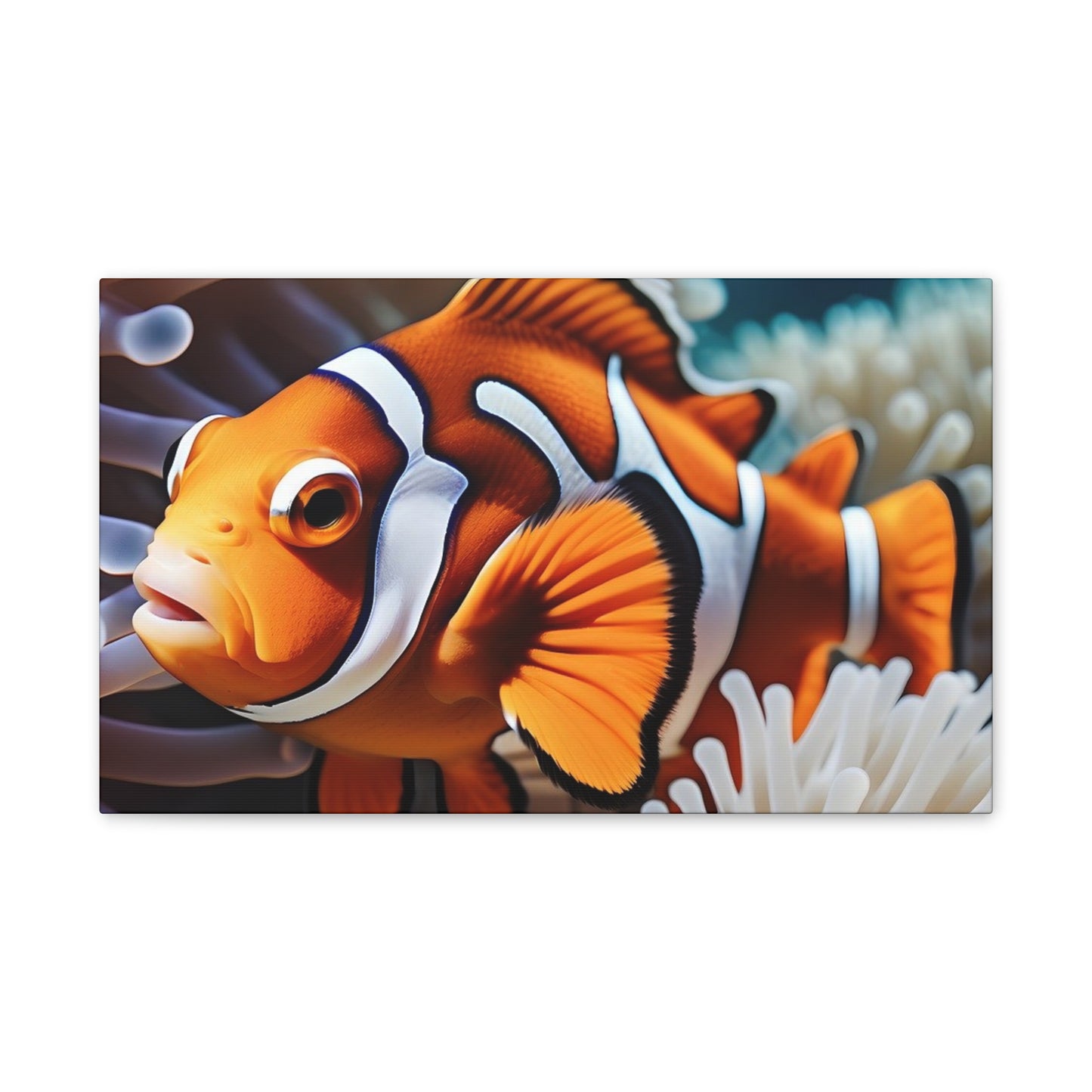 Clown Fish - Canvas Stretched, 0.75"