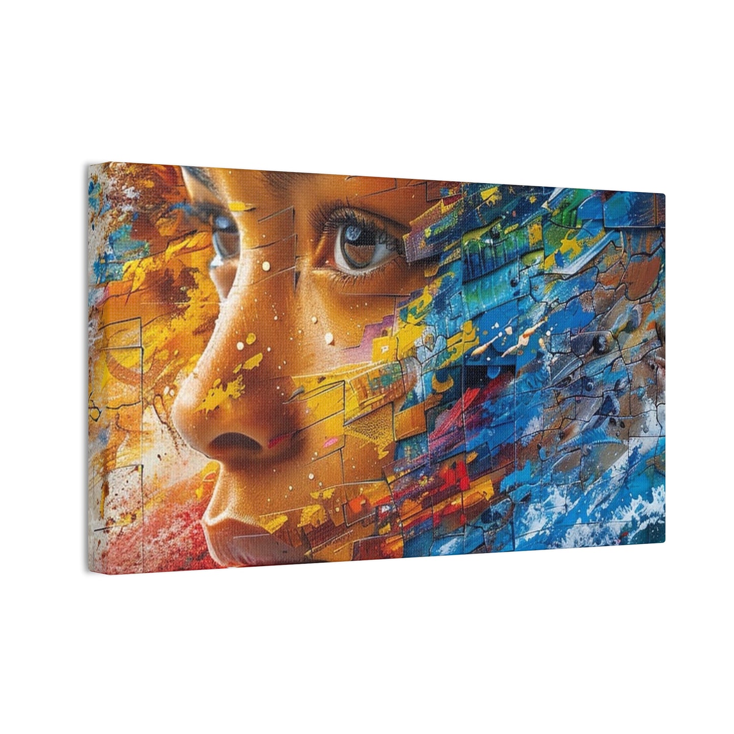 She - Canvas Stretched, 0.75"