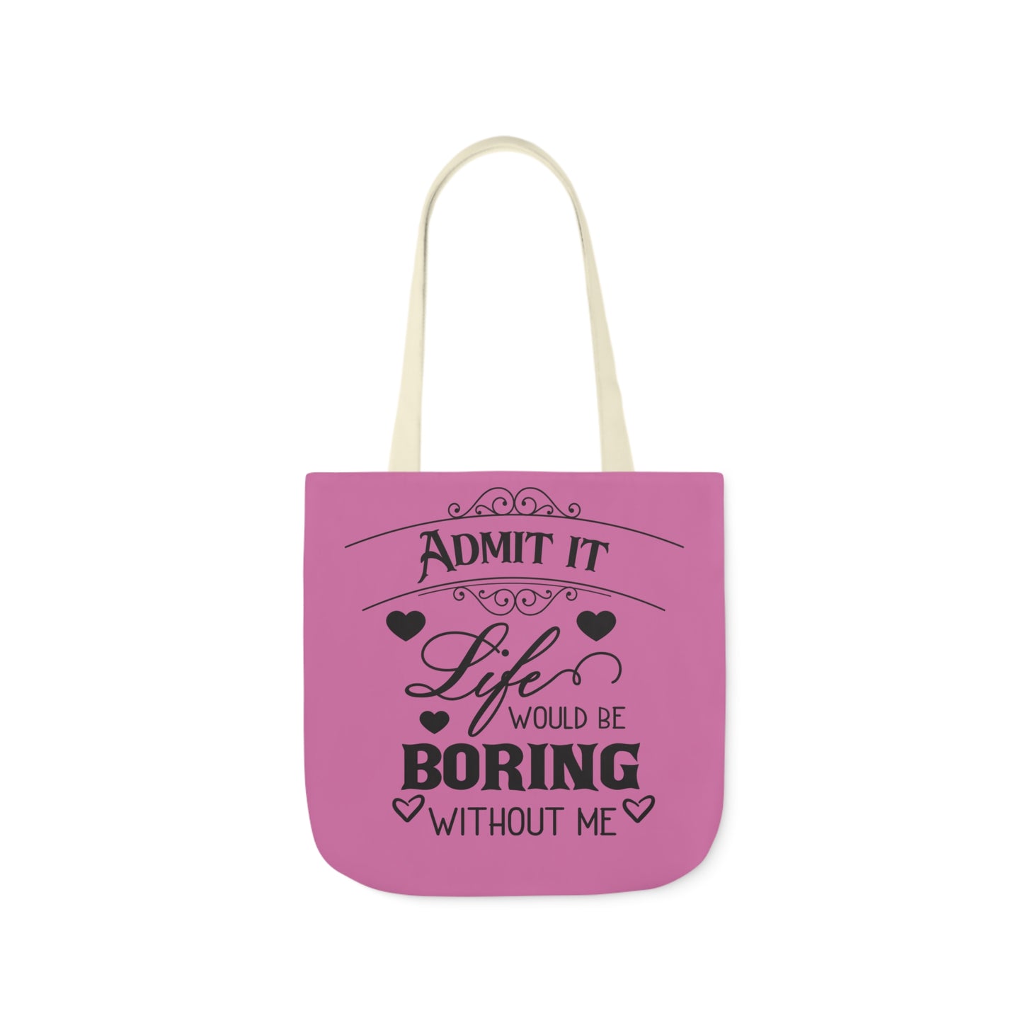 Admit it - Canvas Tote Bag, 5-Color Straps - Mother's Day