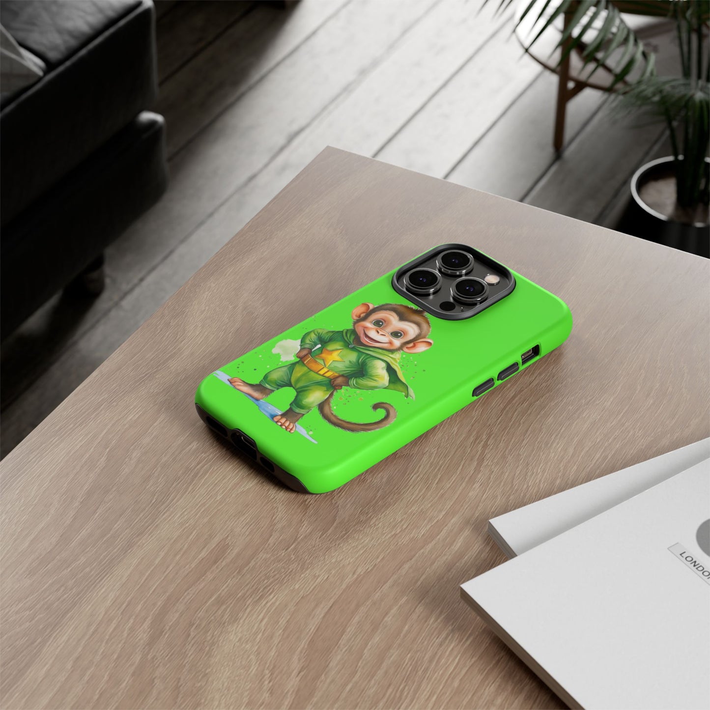 Super Chimp - Tough Whimsical Phone Cases