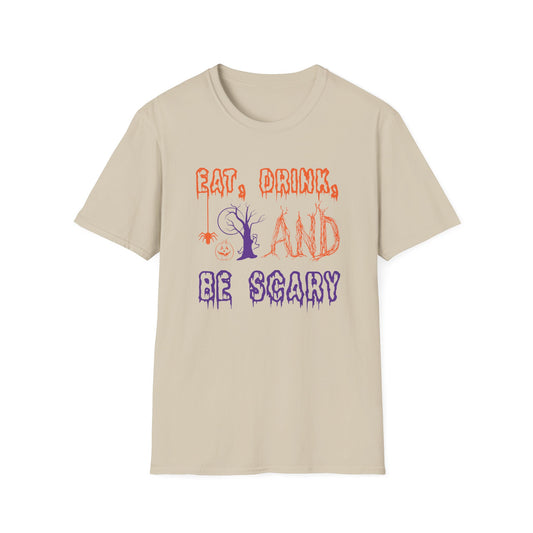 Be Scary - Unisex Softstyle T-Shirts - Halloween