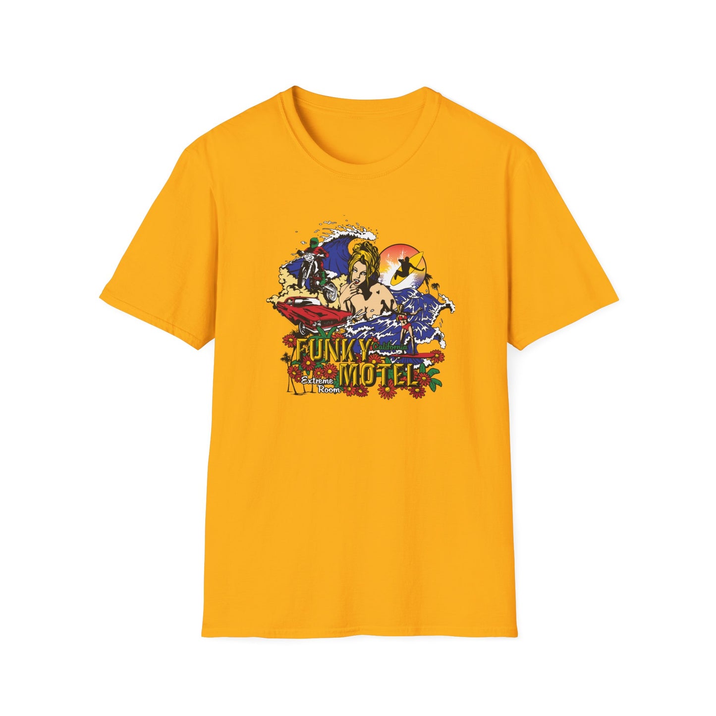 Funky Motel - Unisex Softstyle T-Shirts