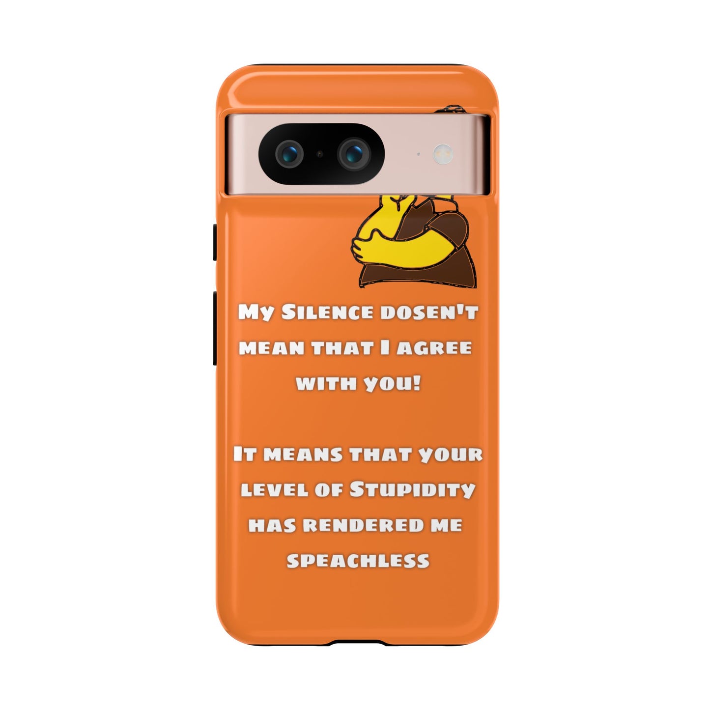 My Silence - Tough Cases - Whimsical Phone Cases