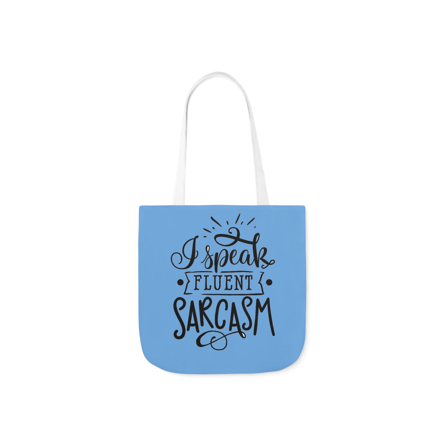 I Speak - Canvas Tote Bag, 5-Color Straps