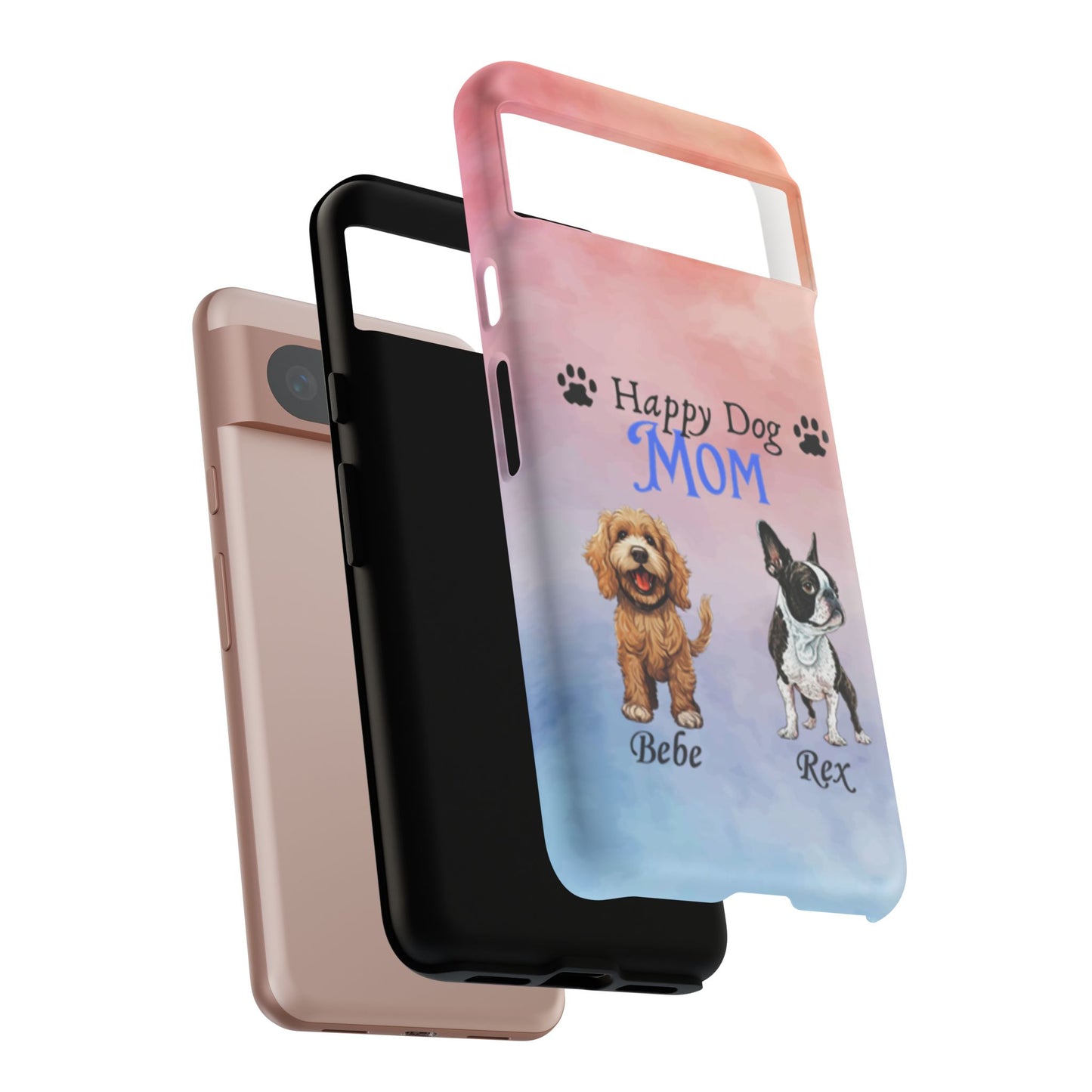 Dog Mom - Personalized - Whimsical Phone Cases - Mother's Day