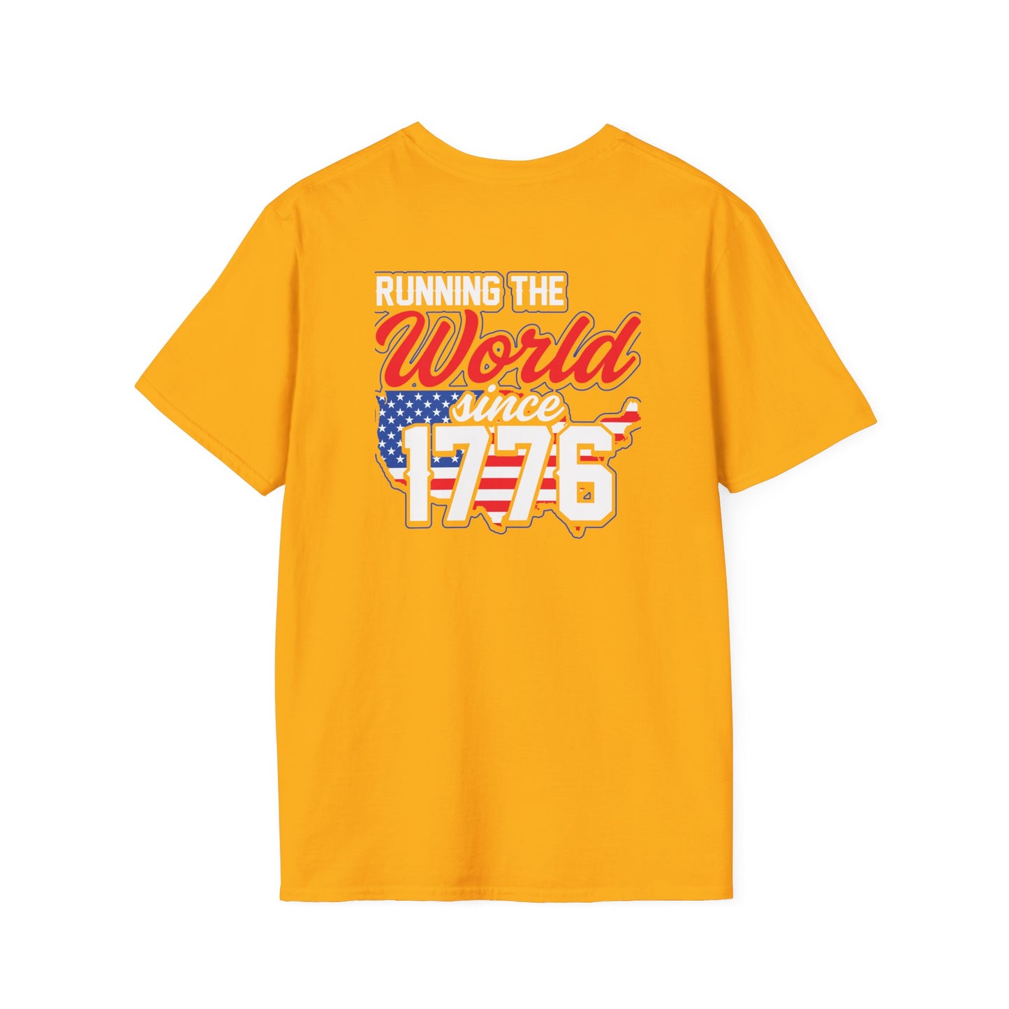 Running the World - Unisex Softstyle T-Shirt