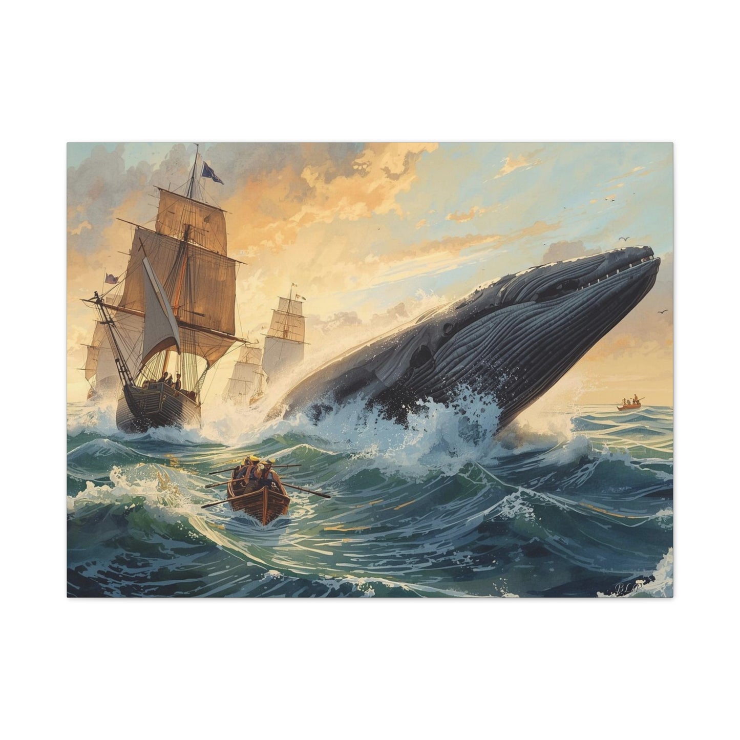 On the Hunt - Canvas Stretched, 0.75" - Wall Art 2026 - Scenes