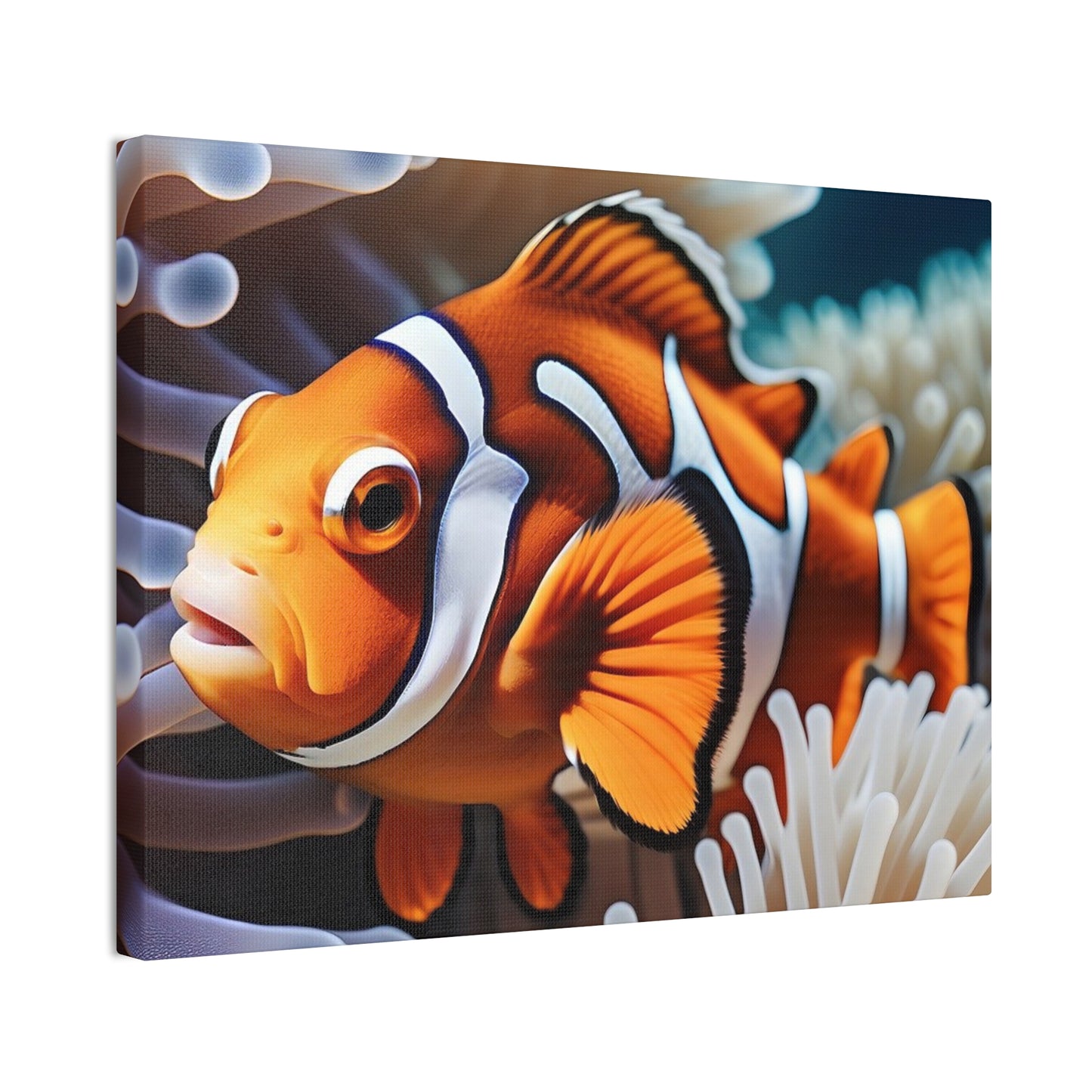 Clown Fish - Canvas Stretched, 0.75"