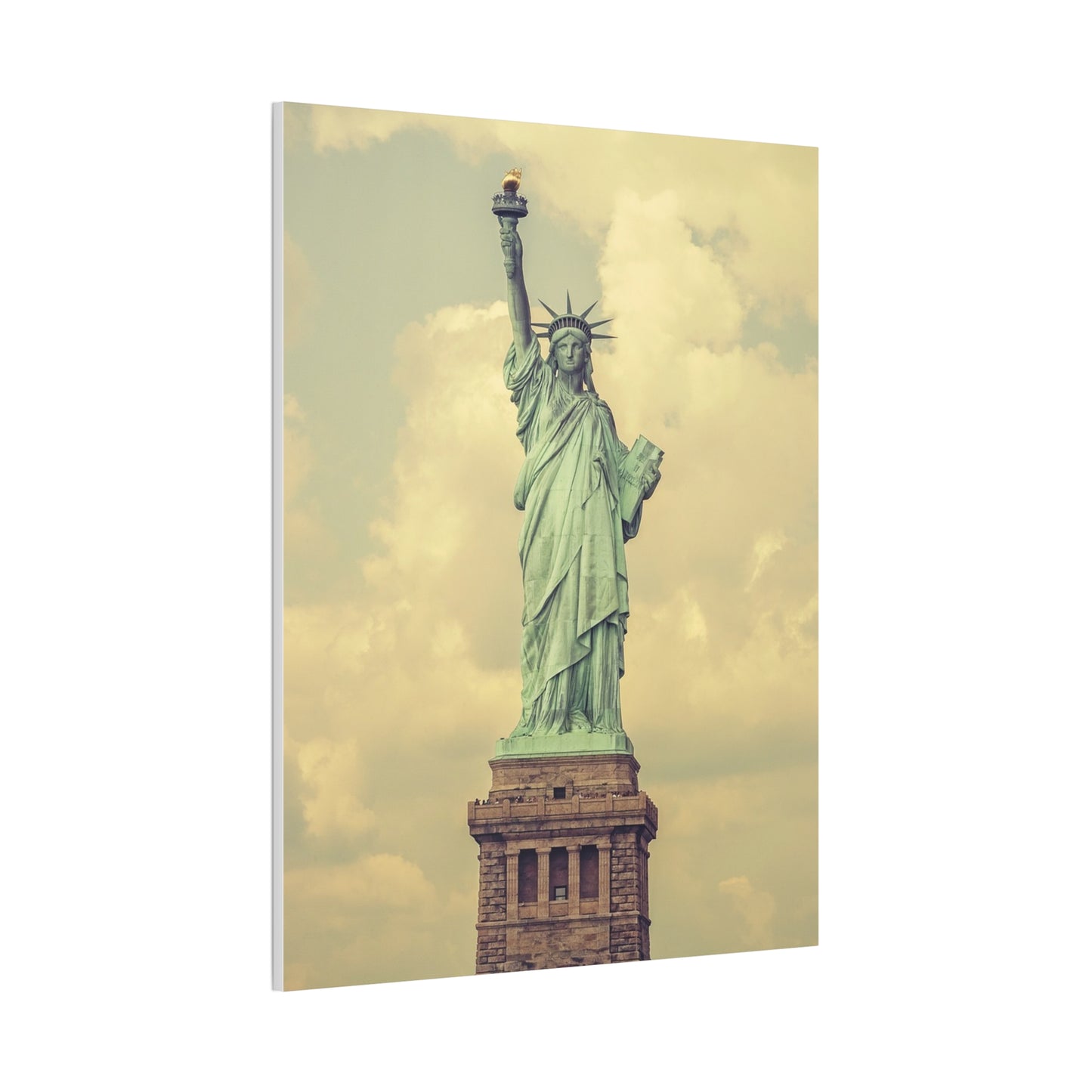 Statue of Liberty - Canvas Stretched, 0.75"