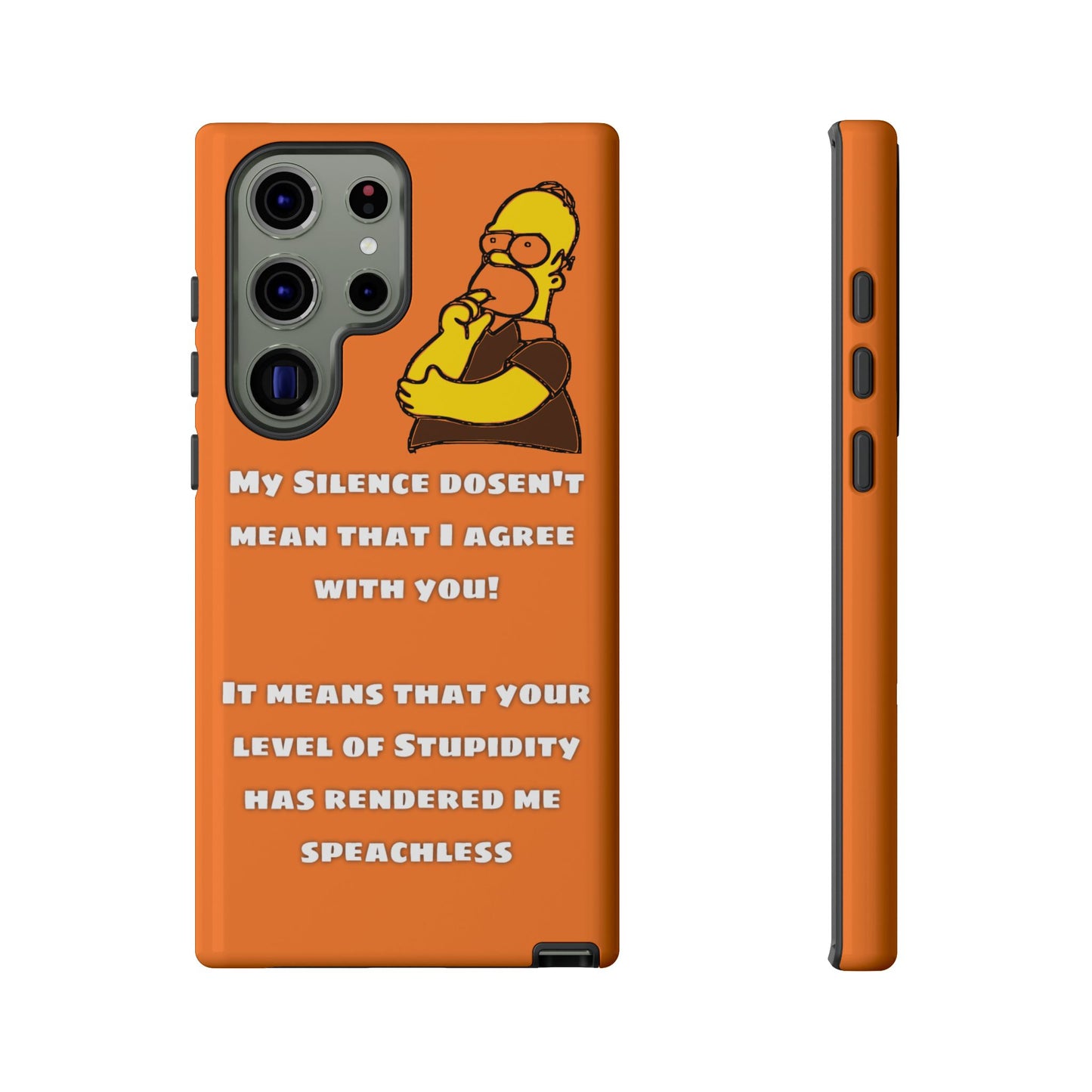 My Silence - Tough Cases - Whimsical Phone Cases