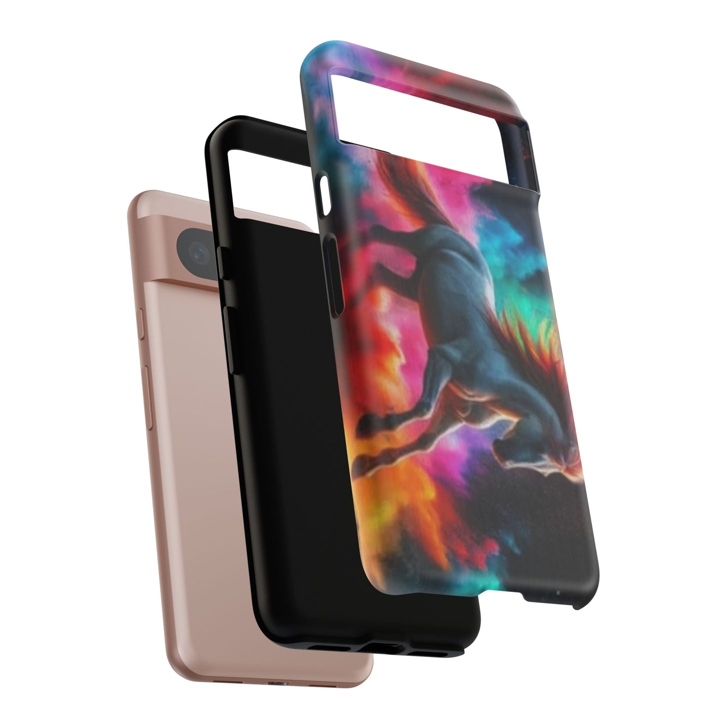 Colorful Horse - Tough Whimsical Phone Cases