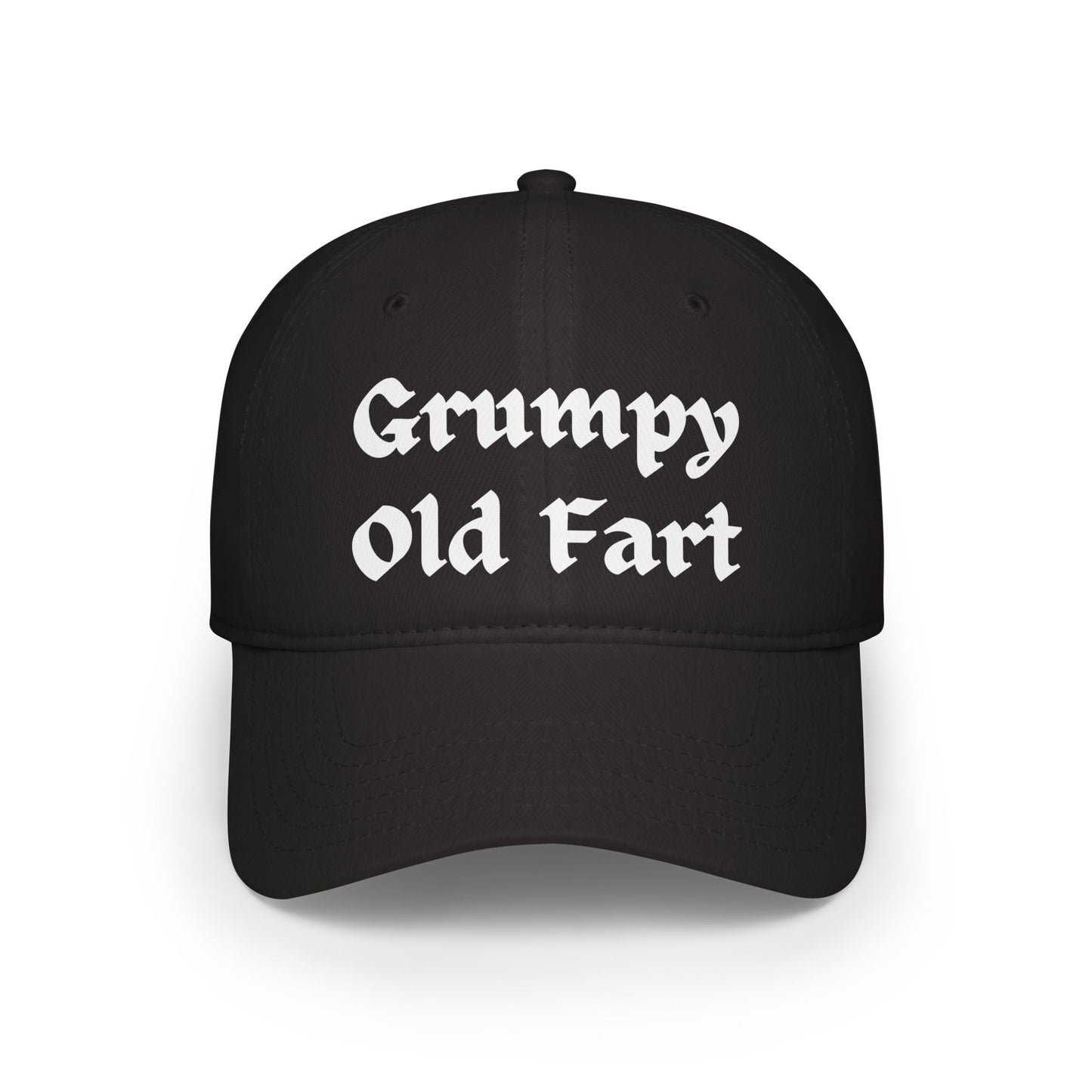 Grumpy Old Fart- Low Profile Ball Cap - Veterans - Father's Day