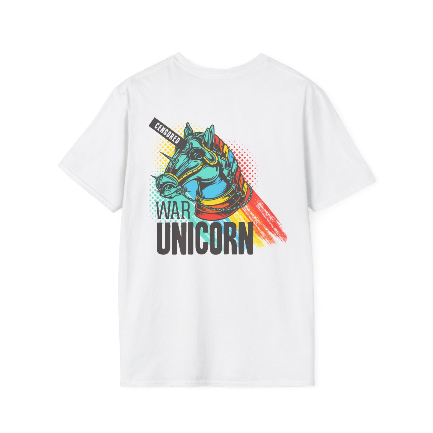 War Unicorn - Unisex Softstyle T-Shirts