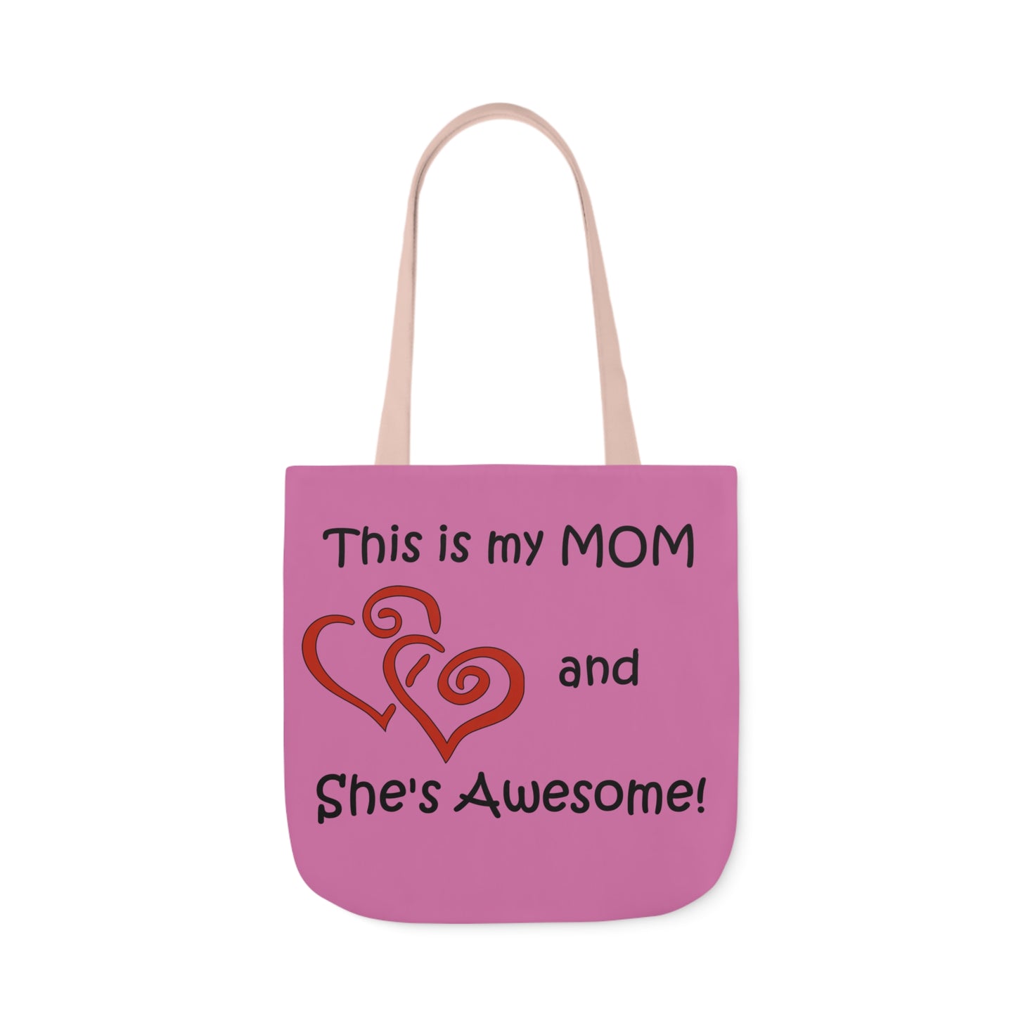 This is My Mom - Canvas Tote Bag, 5-Color Straps  Mother's Day