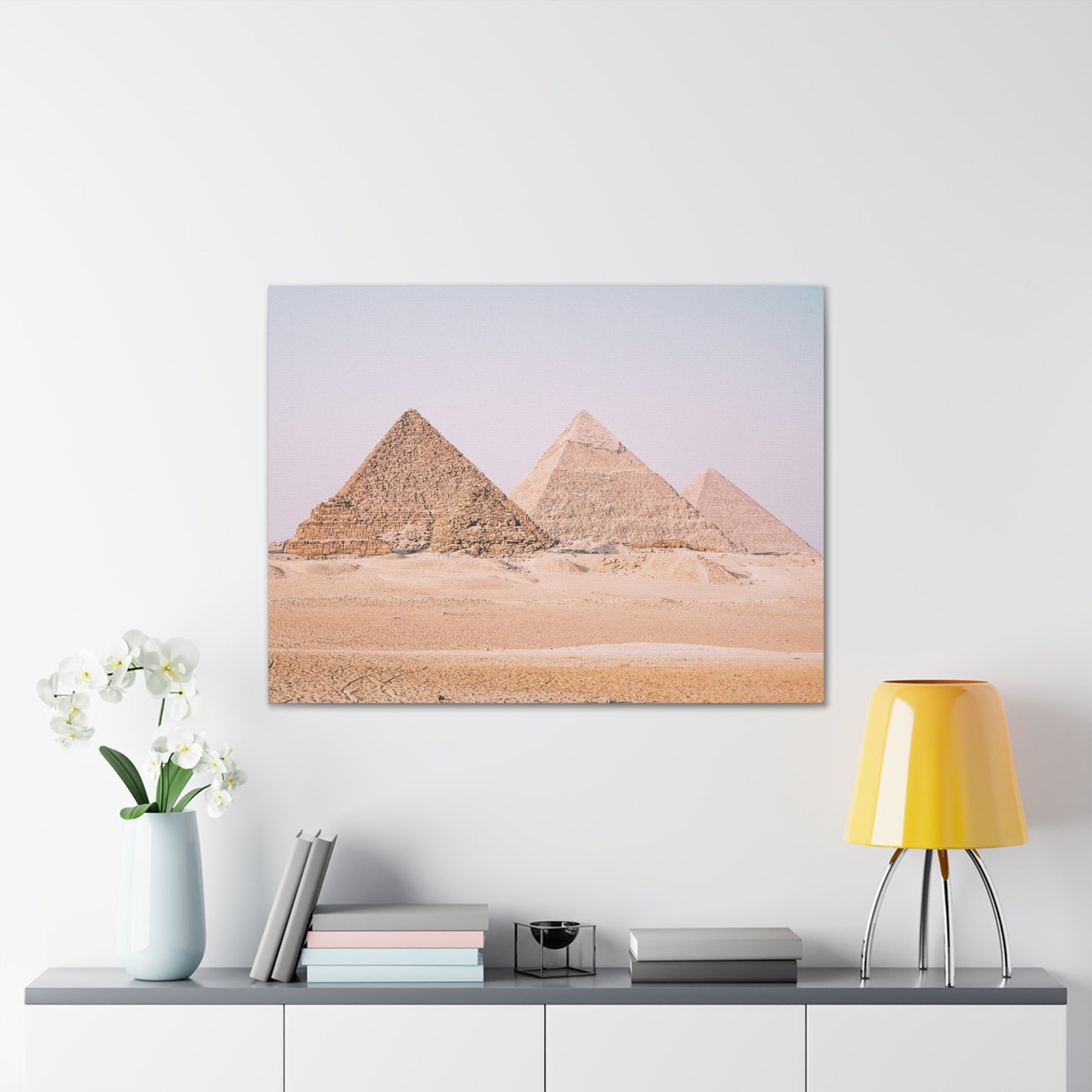 Pyramids - Canvas Stretched, 0.75"