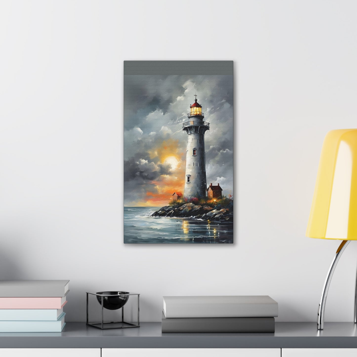 Light House - Canvas -Stretched, 0.75"