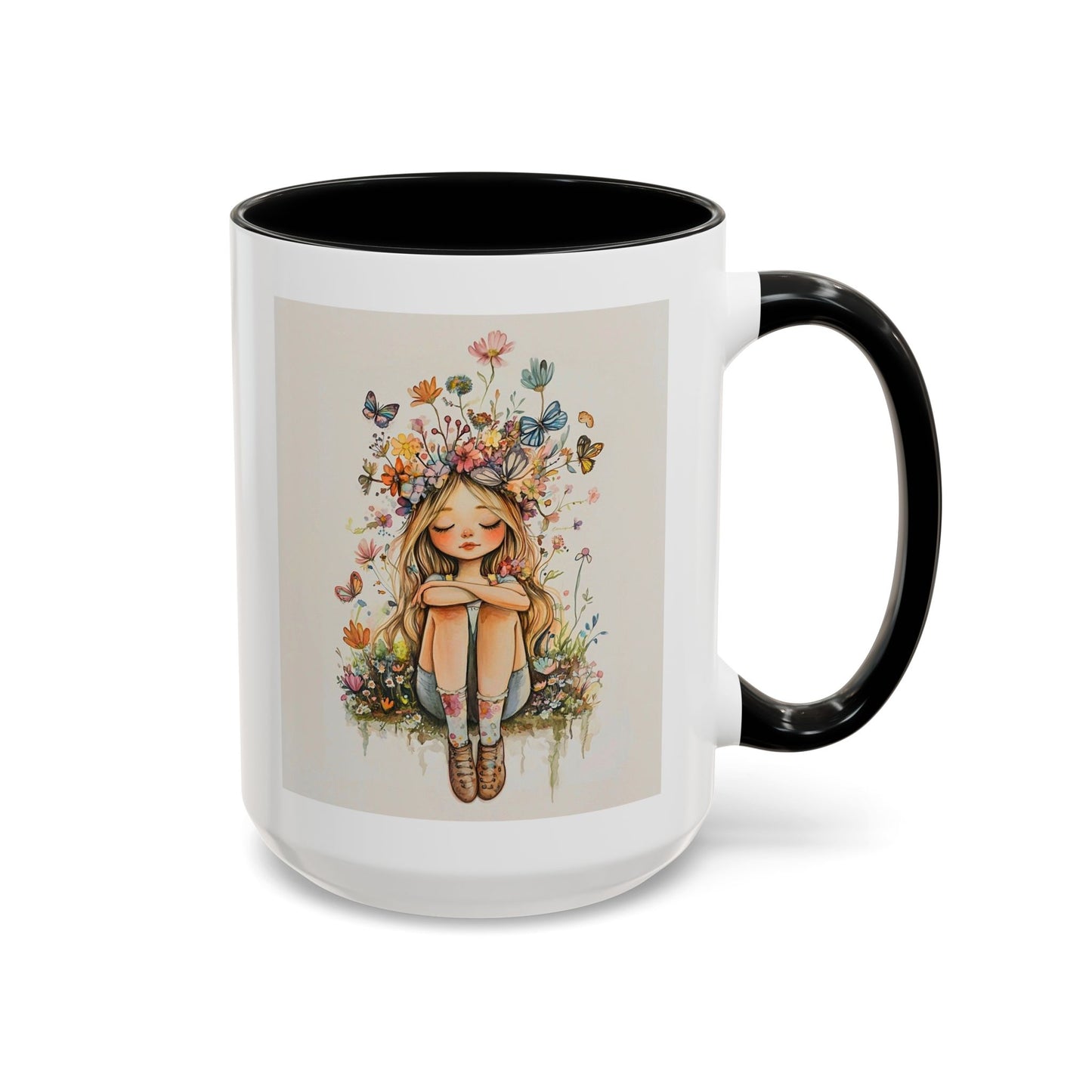 Girl - Accent Coffee Mug (11, 15oz)