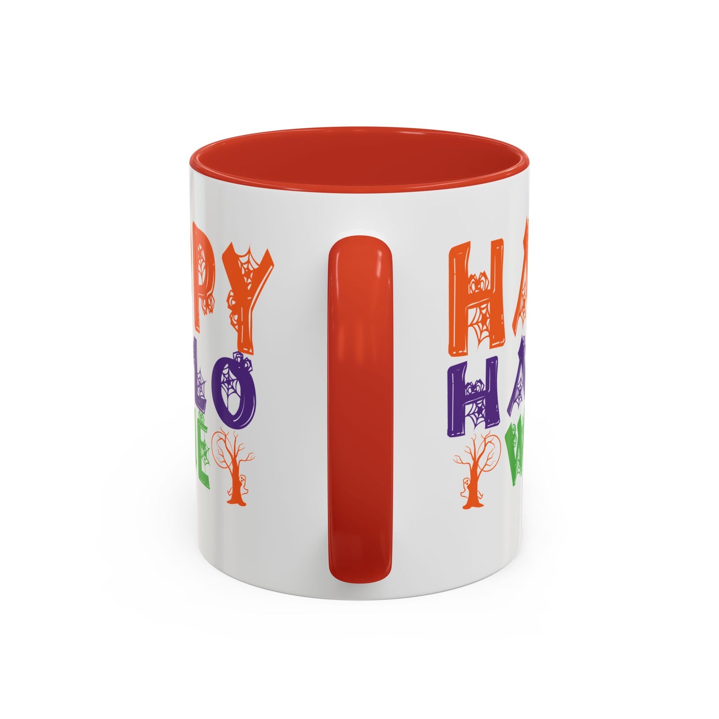 Happy Hallo Wine -Accent Coffee Mug (11, 15oz) - Halloween