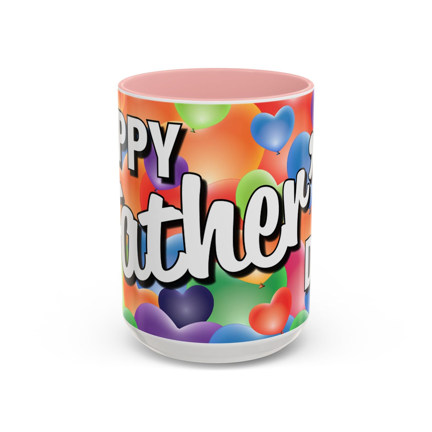 Happy Father's Day - Accent Coffee Mug (11, 15oz) - Father's Day