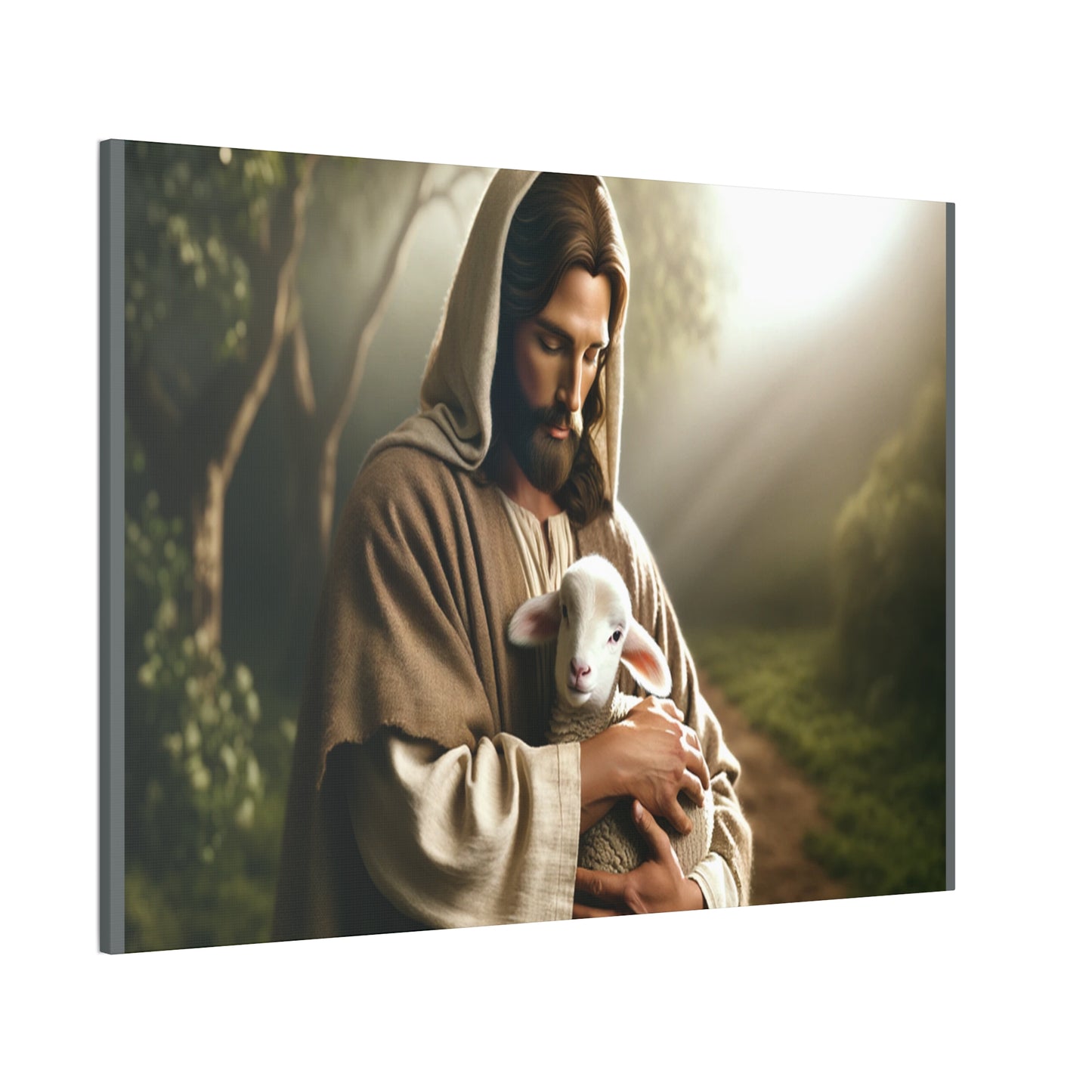 The Lamb of God - Canvas Stretched, 0.75" - Easter