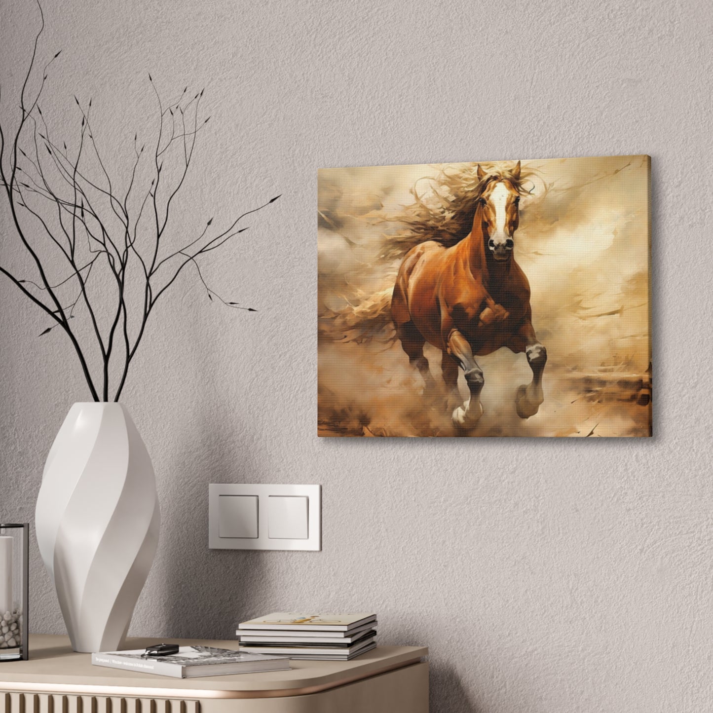 Horse - Canvas Stretched, 0.75"