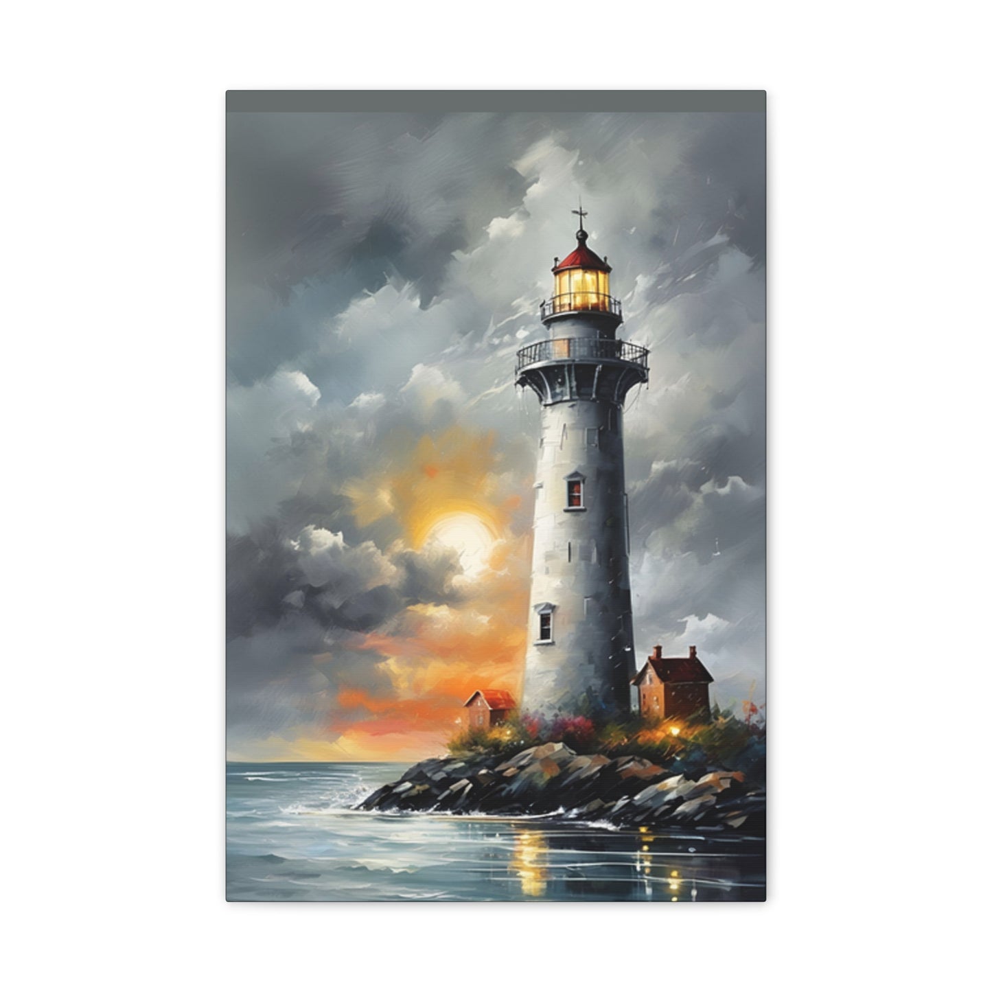 Light House - Canvas -Stretched, 0.75"