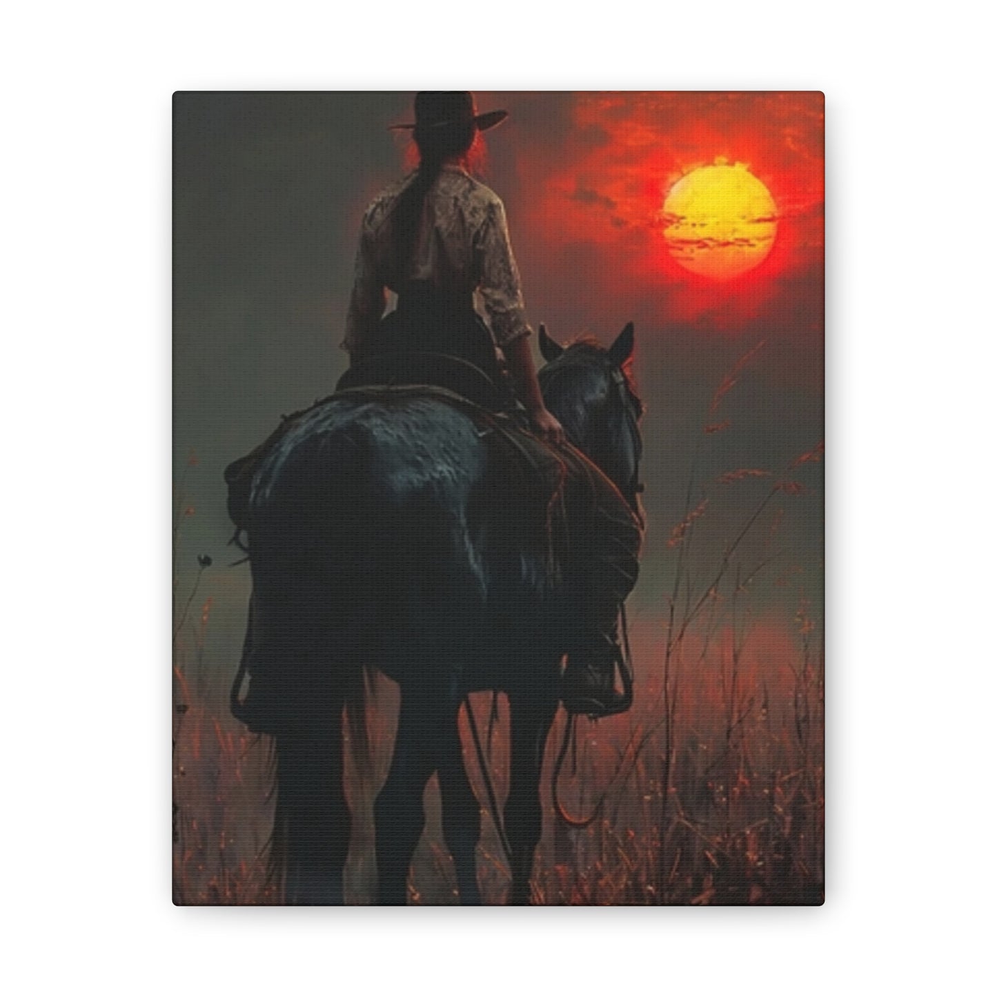 Into the Sunset - Canvas Stretched, 0.75"