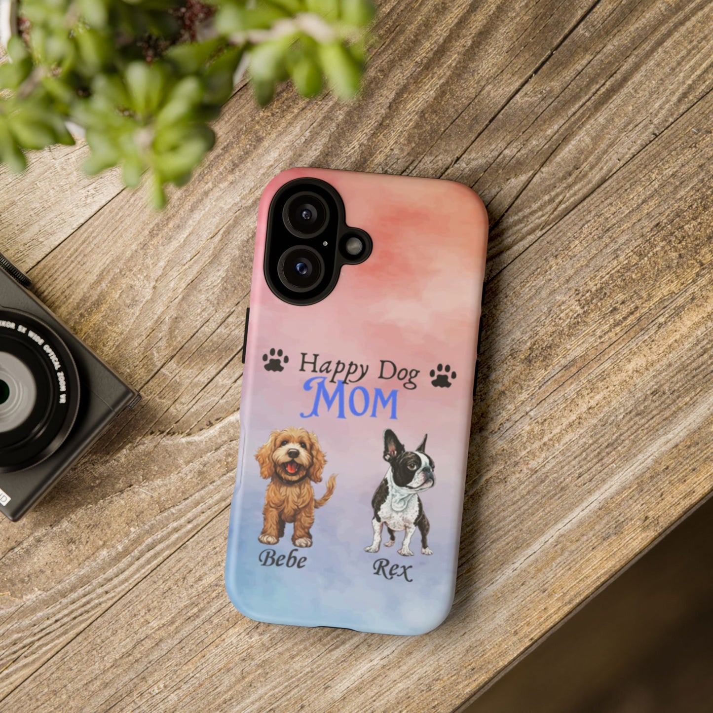 Dog Mom - Personalized - Whimsical Phone Cases - Mother's Day