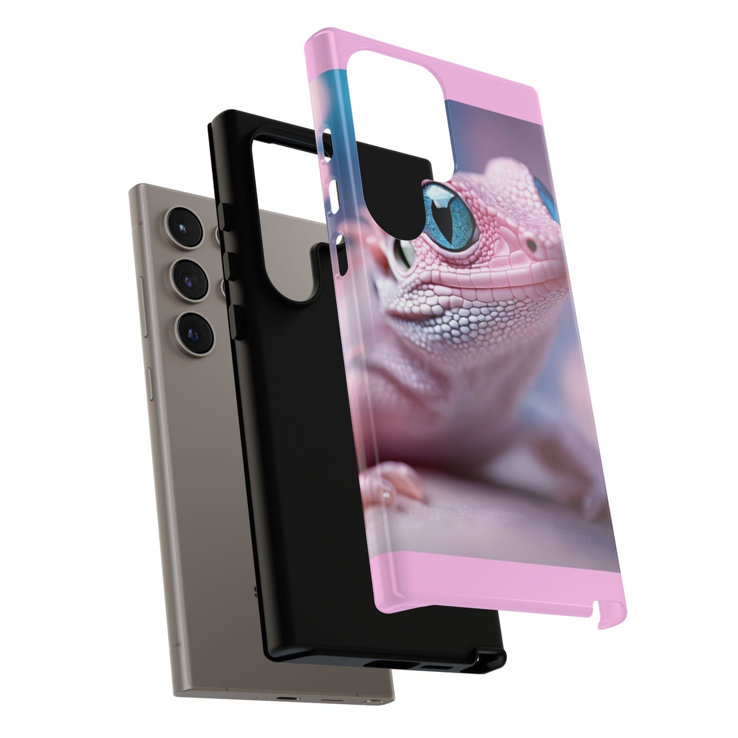 Pink Lizard - Whimsical Phone Cases