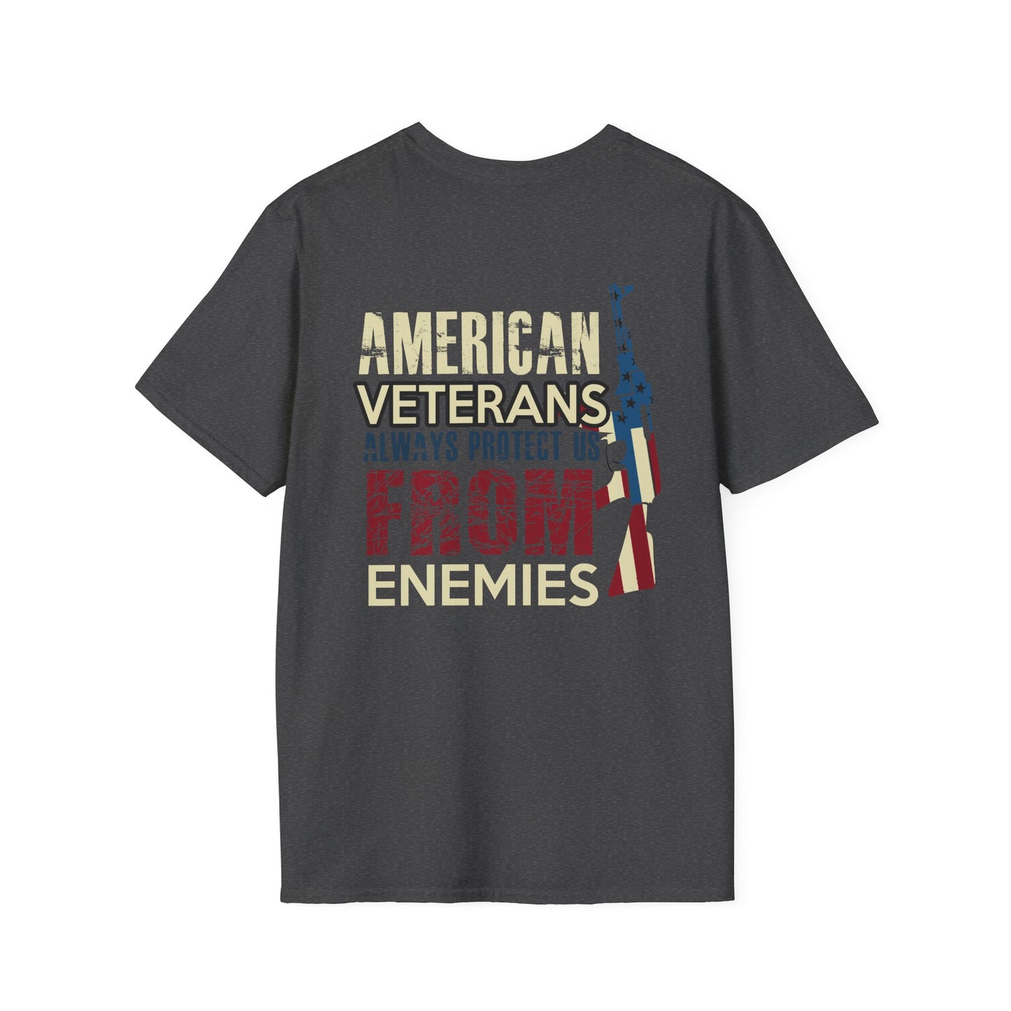 Military - Veteran - Unisex Softstyle T-Shirt